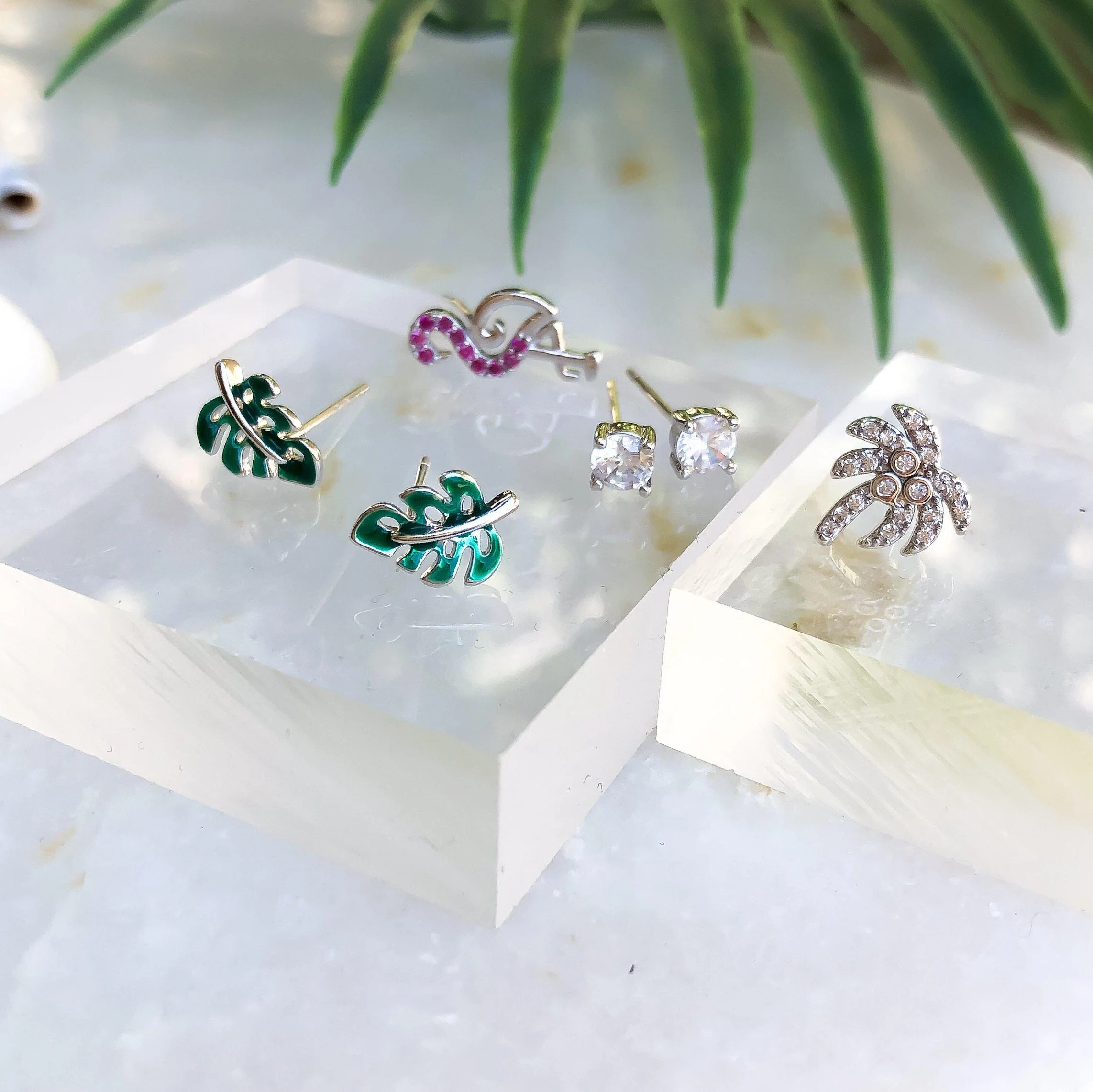 Paradise 6 Piece Earrings Set - 2 Styles - LAST CHANCE/FINAL SALE - Image 4