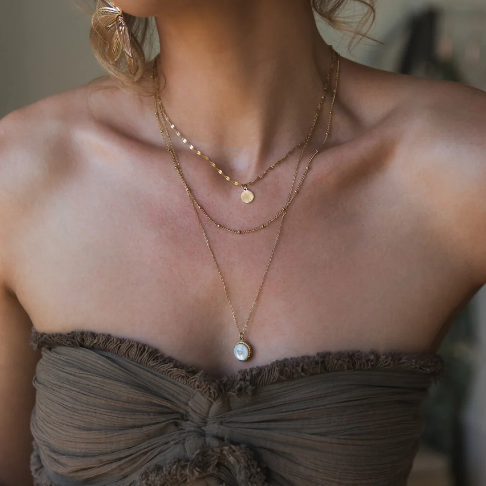 Pearlescent Three Layer Necklace - FLASH SALE!! - Image 3
