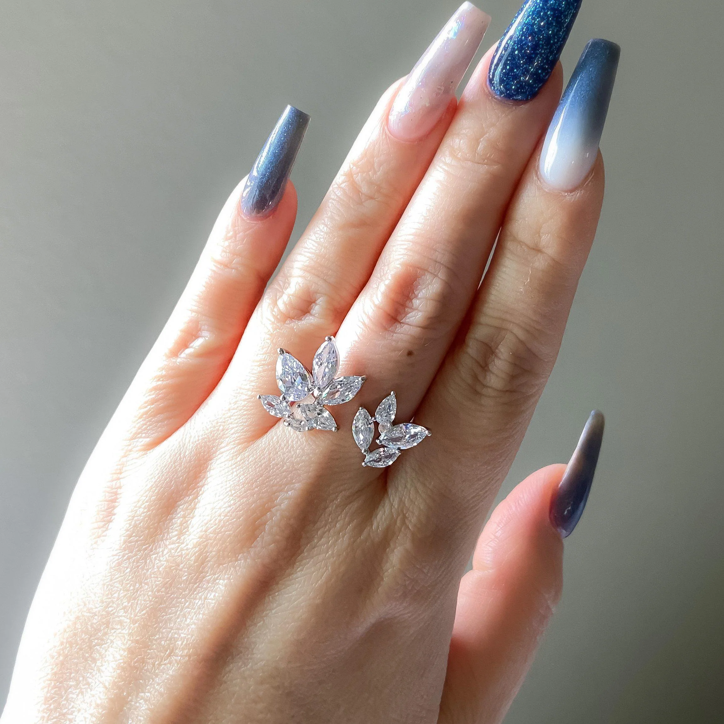 Radiance Open Petal Ring - Image 12