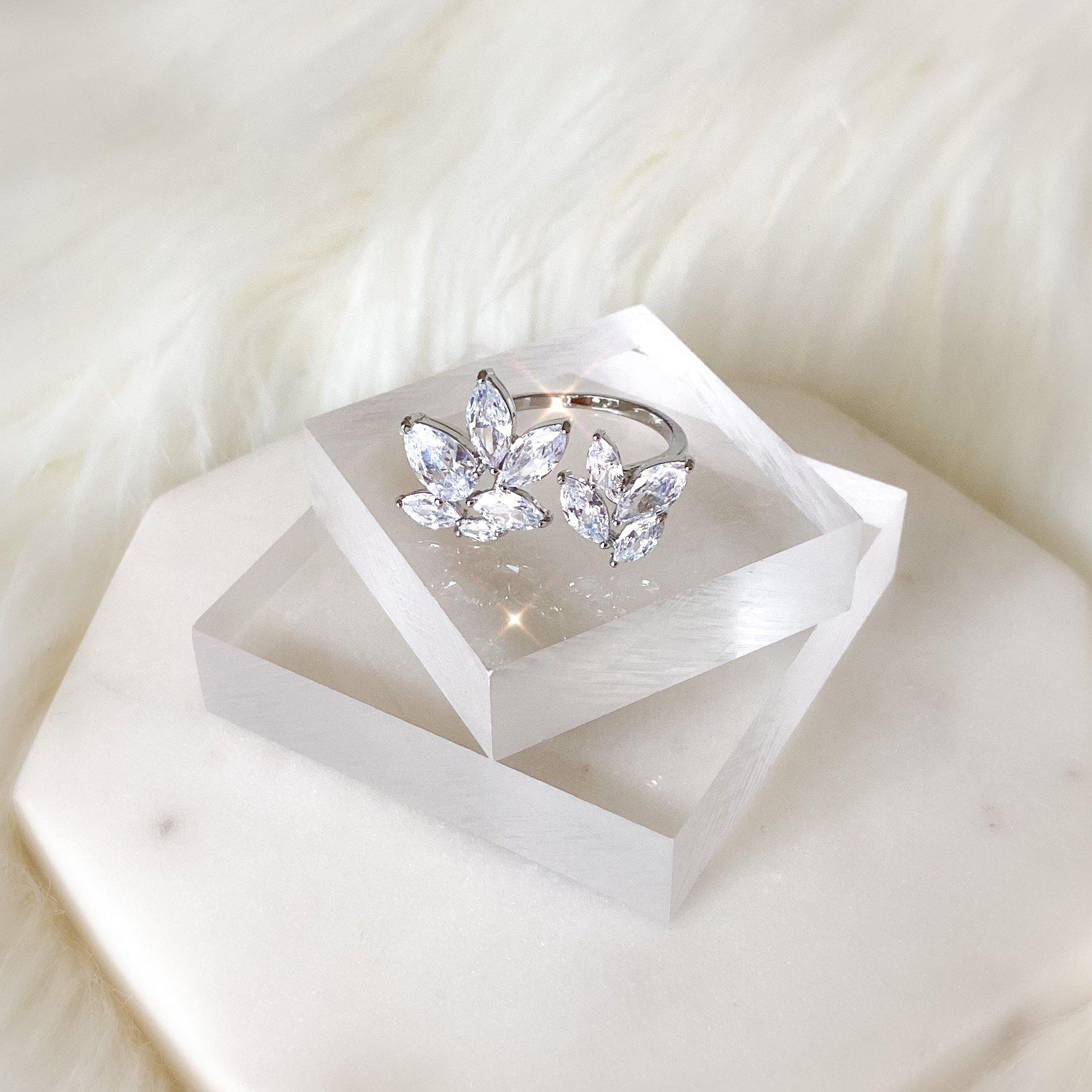 Radiance Open Petal Ring - Image 3
