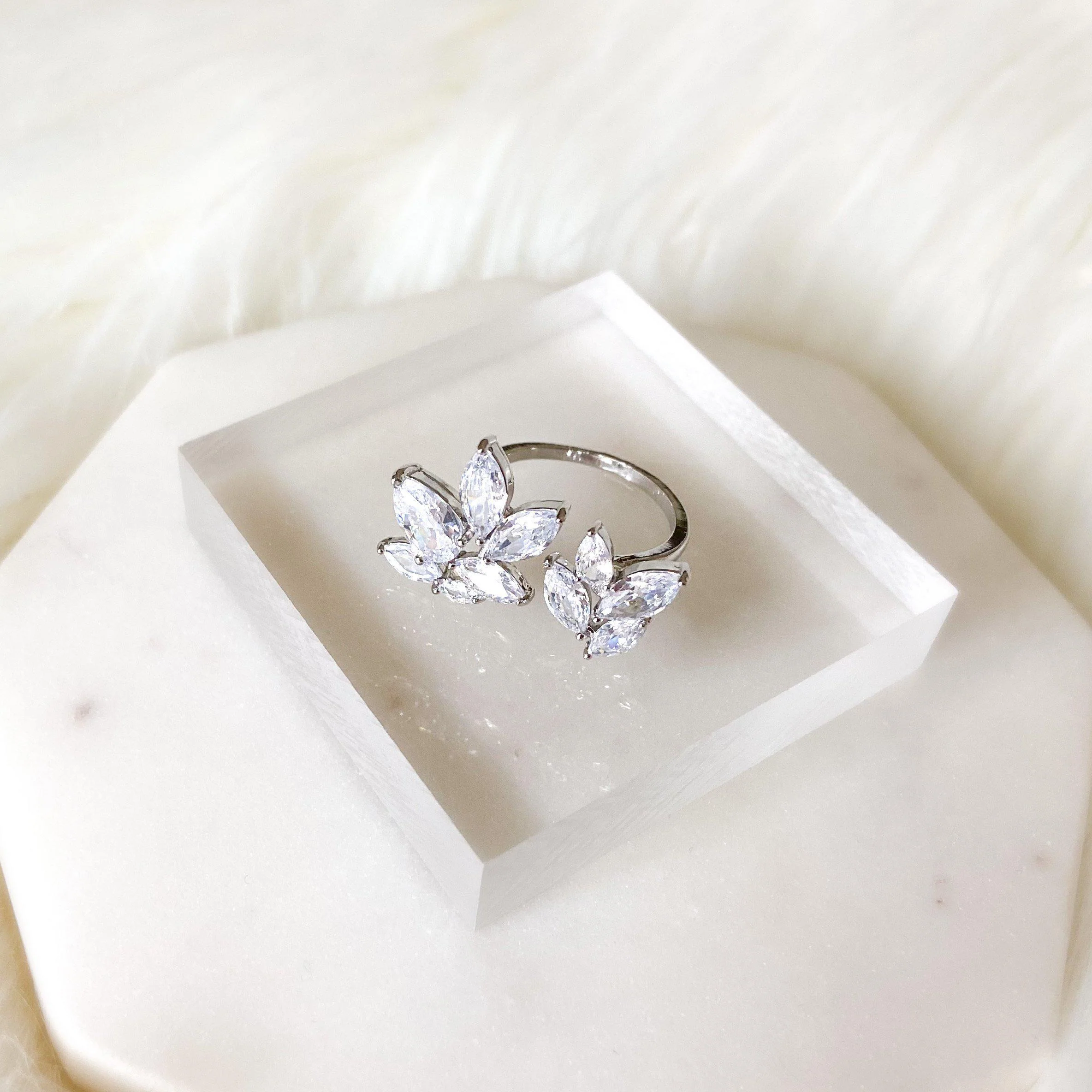 Radiance Open Petal Ring - Image 4