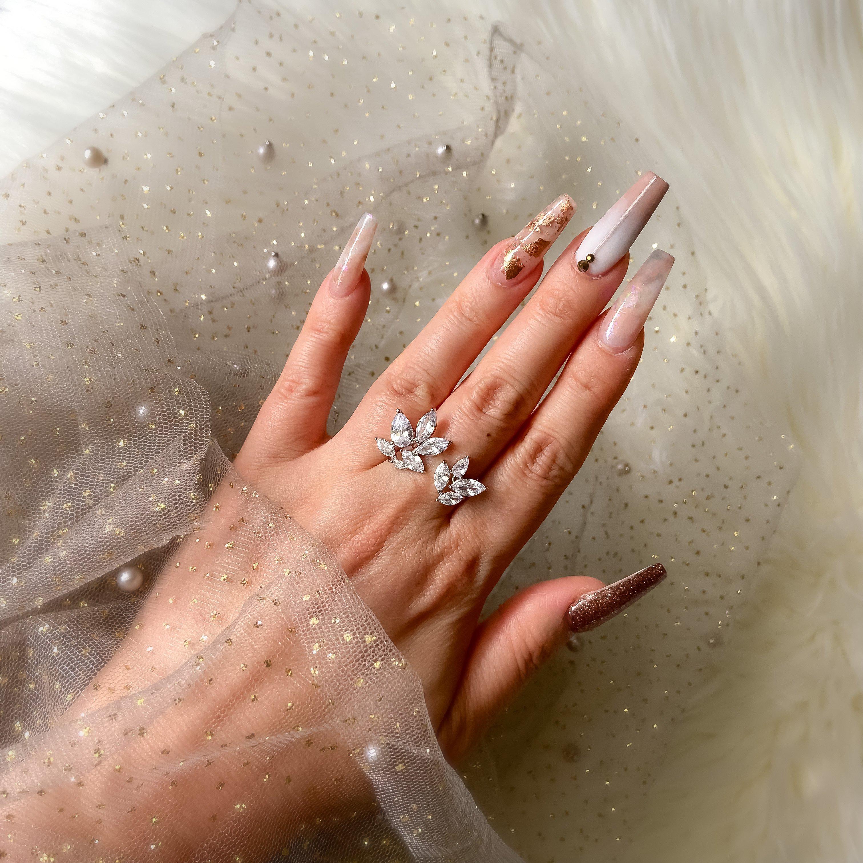 Radiance Open Petal Ring - Image 8