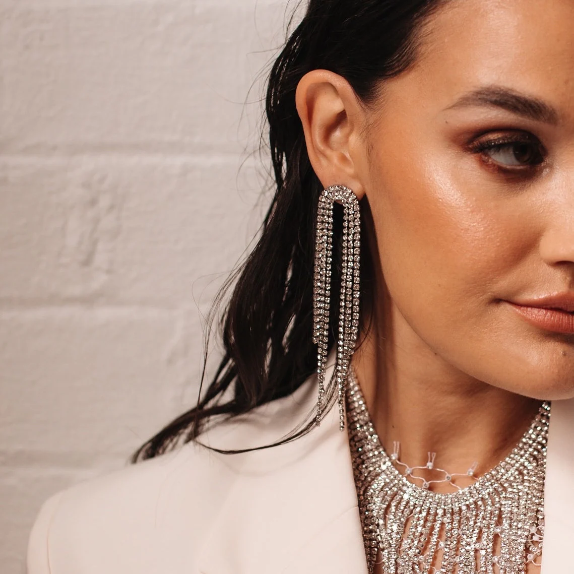 Rana Rhinestone Duster Earrings - LAST CHANCE! - Image 16