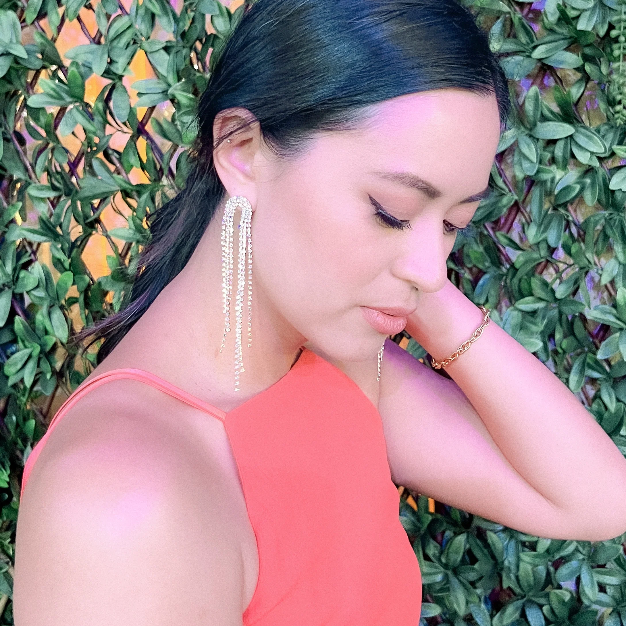 Rana Rhinestone Duster Earrings - LAST CHANCE! - Image 31