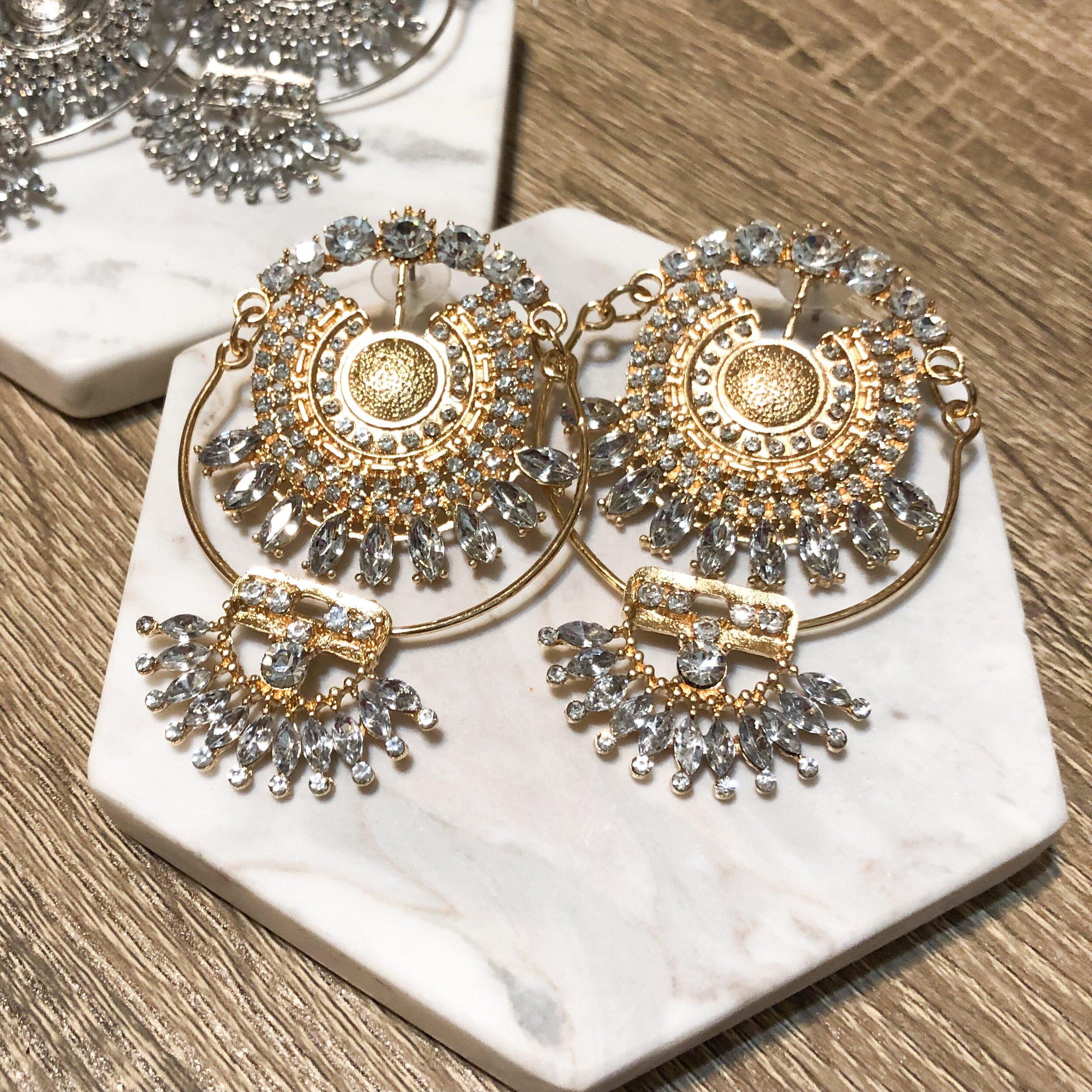 Ravi Boho Statement Earrings - Image 14