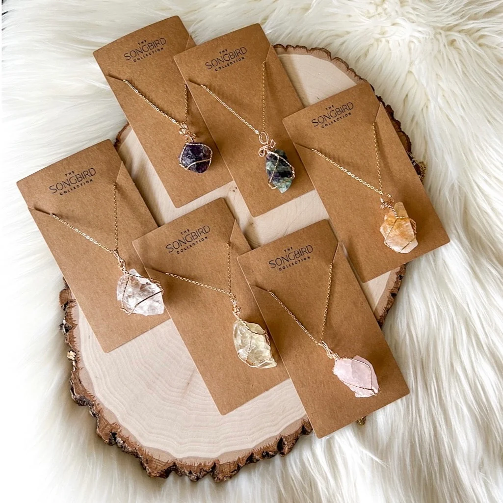 Raw Stone Crystal Necklace - LAST CHANCE/FINAL SALE - Image 10