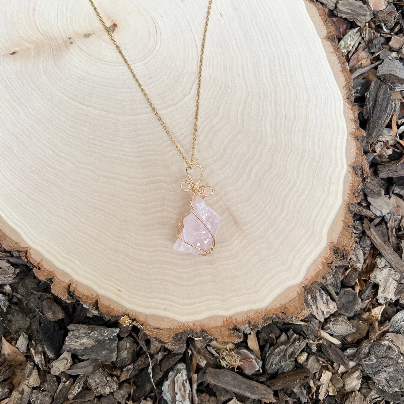 Raw Stone Crystal Necklace - LAST CHANCE/FINAL SALE - Image 13
