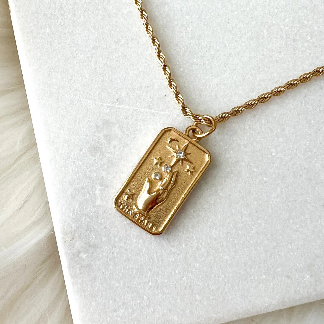 Reach for the Stars Signet Necklace - LAST CHANCE! - Image 3