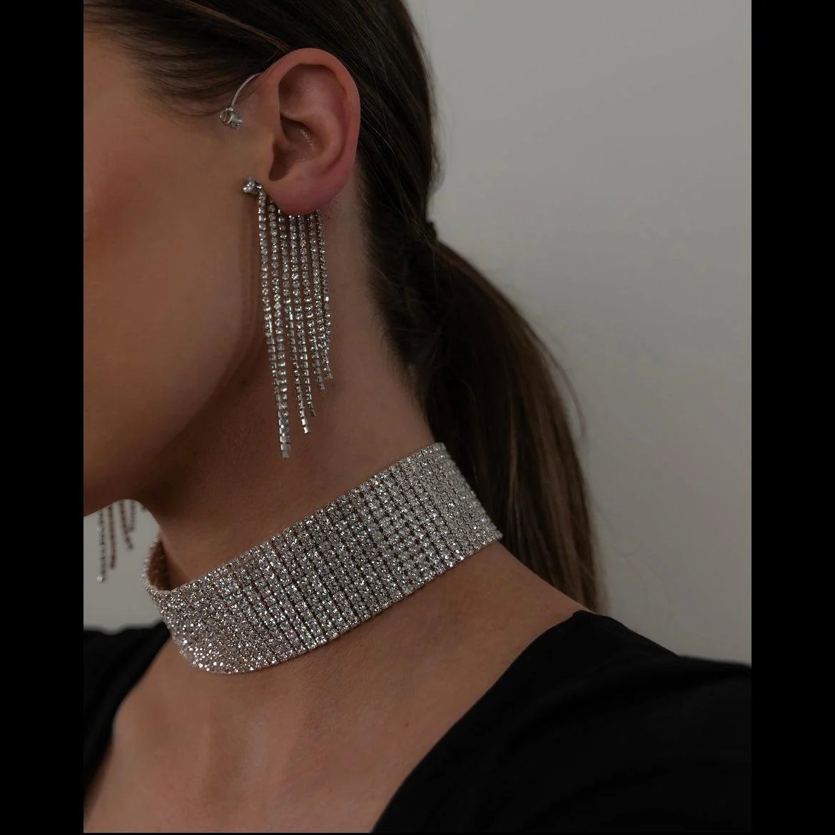 Reina Rhinestone Choker - 4 Styles - Image 11