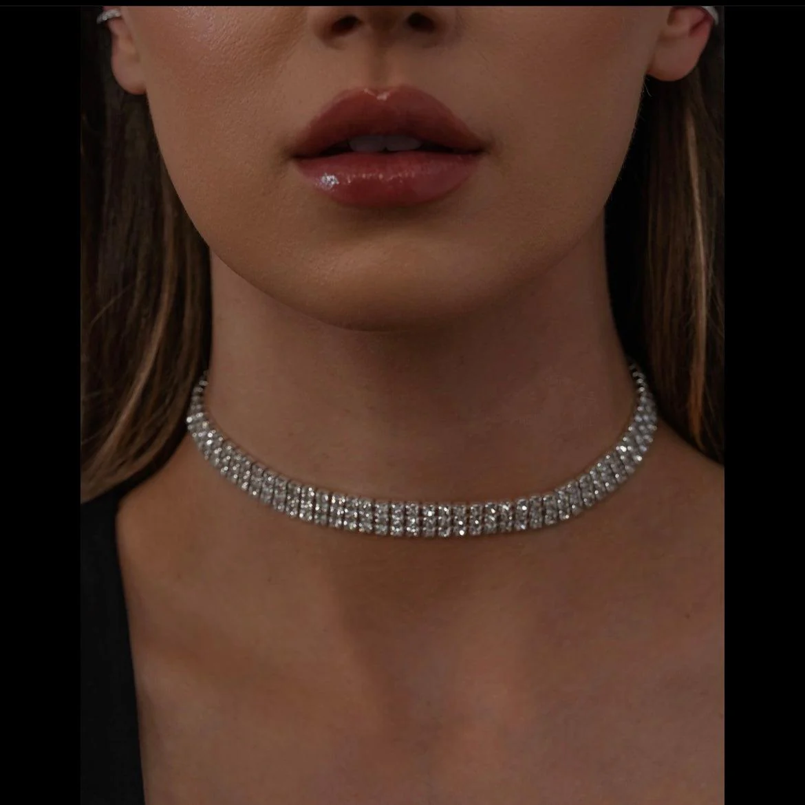 Reina Rhinestone Choker - 4 Styles - Image 15