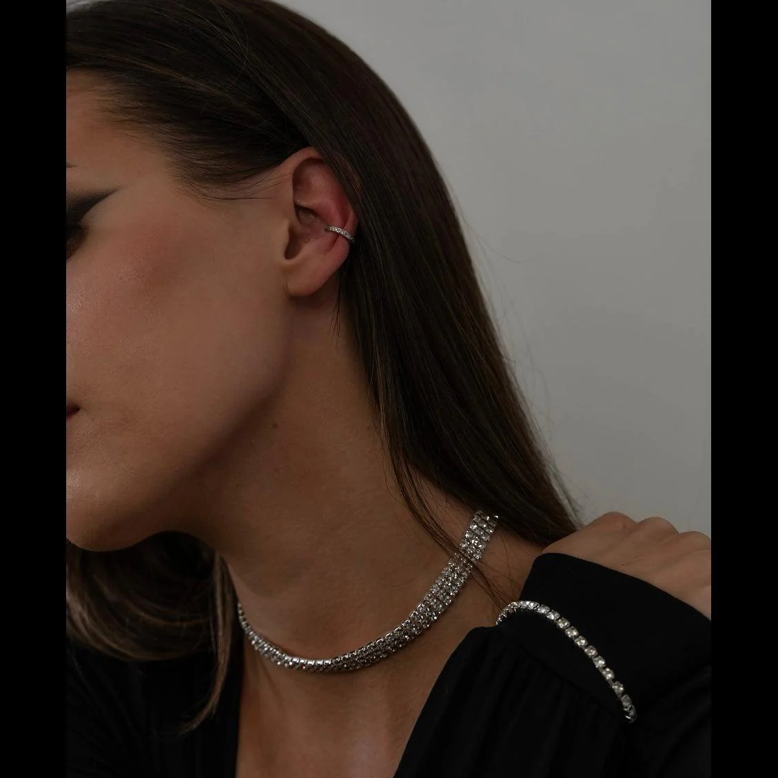 Reina Rhinestone Choker - 4 Styles - Image 16