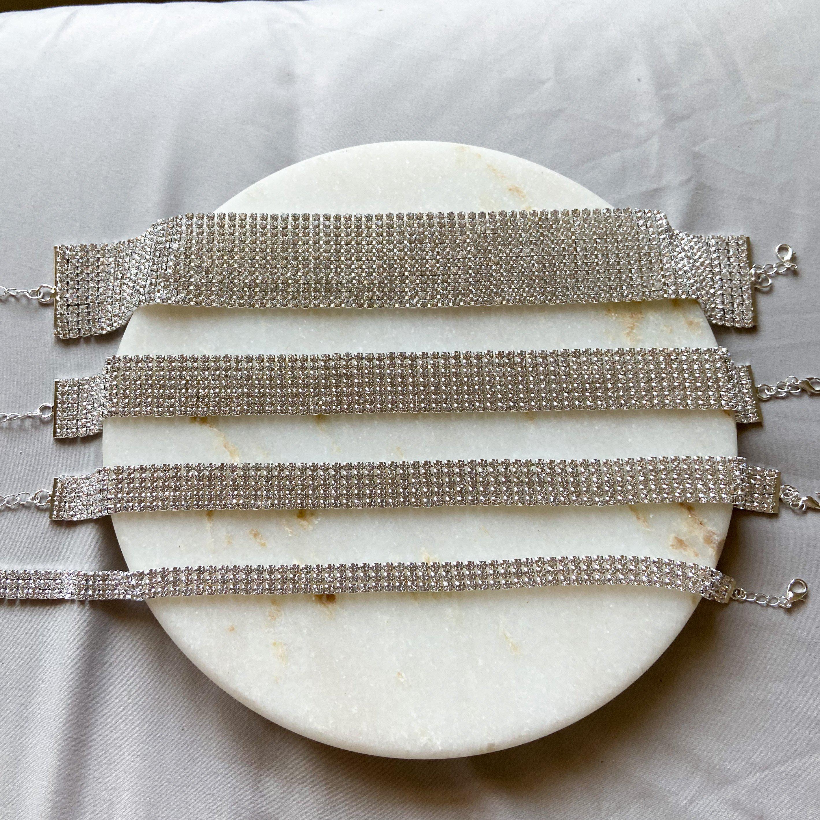 Reina Rhinestone Choker - 4 Styles - Image 20