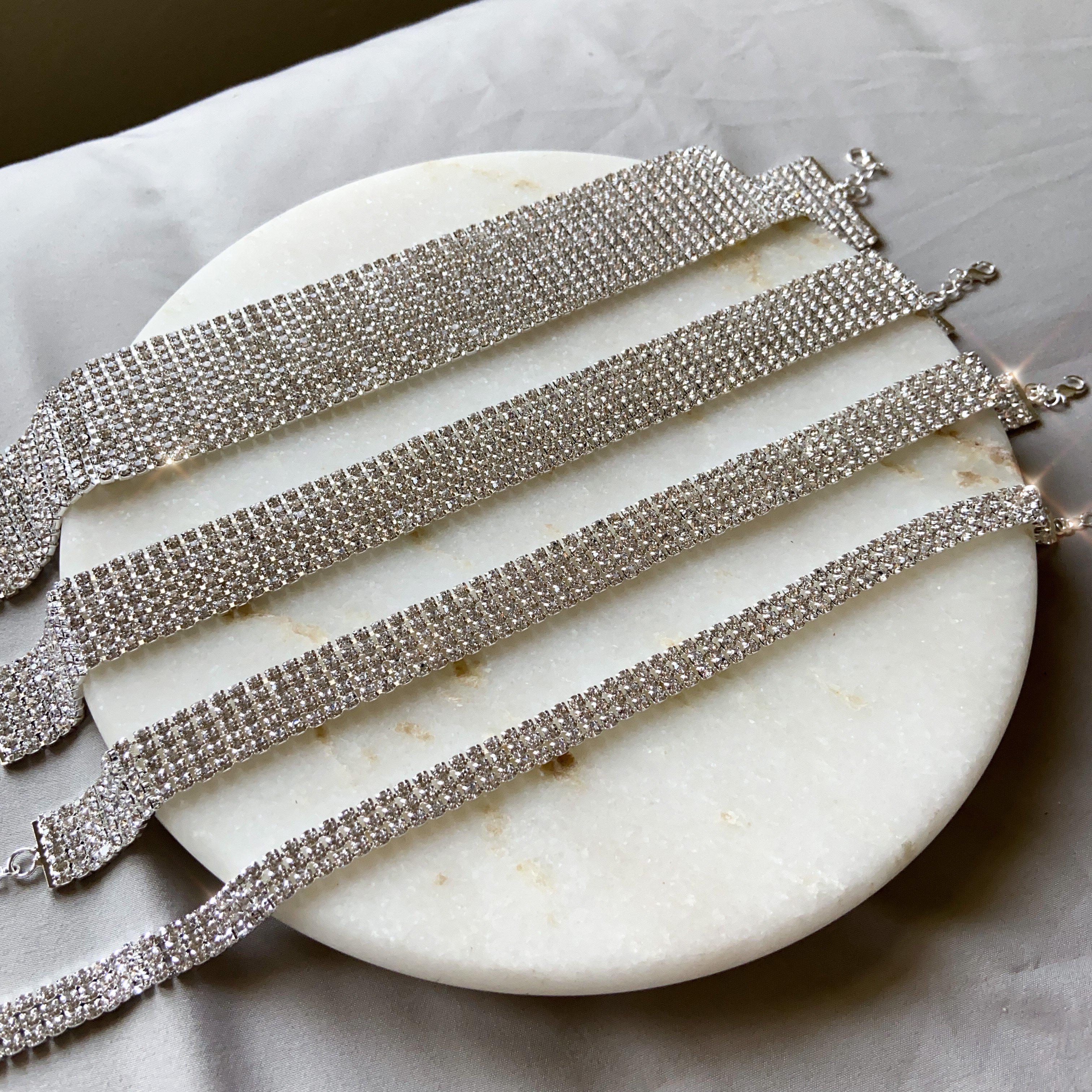 Reina Rhinestone Choker - 4 Styles - Image 22