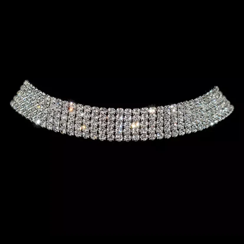 Reina Rhinestone Choker - 4 Styles - Image 26