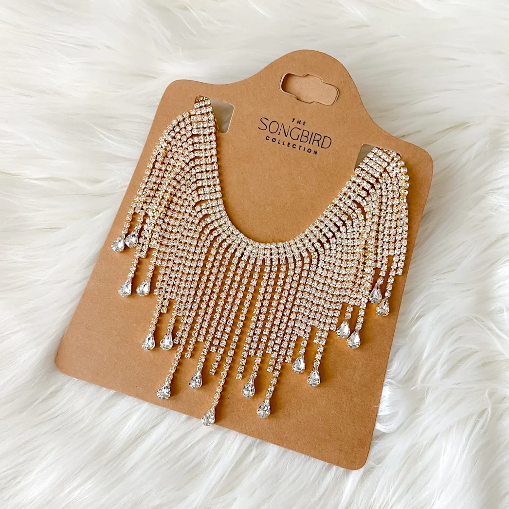 Remy Rhinestone Drop Necklace - Image 18