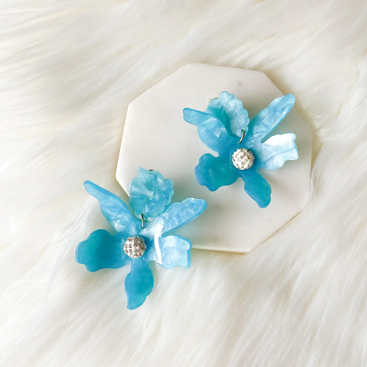 Rue Flower Earrings - 22 COLORS - LAST CHANCE! - Image 29
