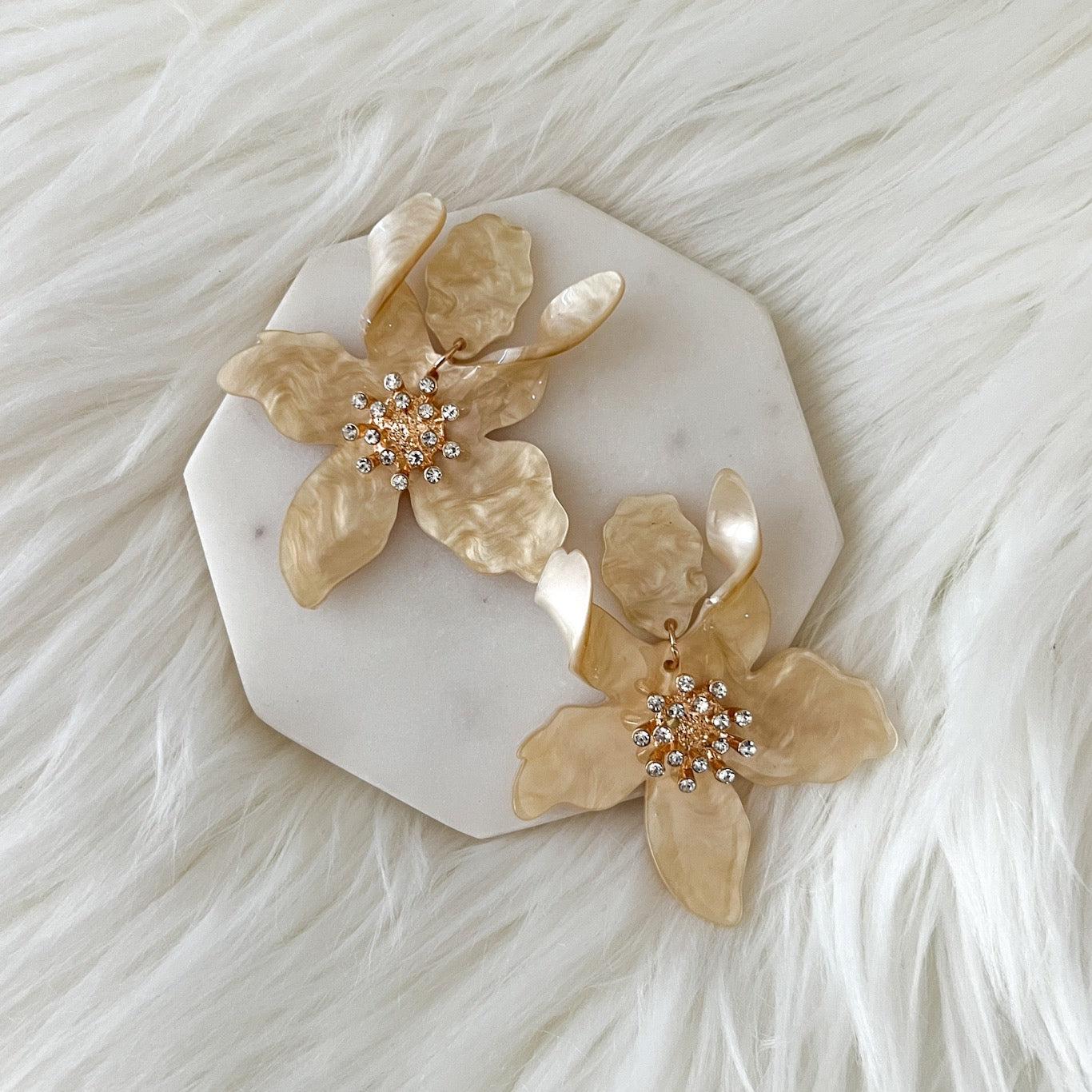 Rue Flower Earrings - 22 COLORS - LAST CHANCE! - Image 37