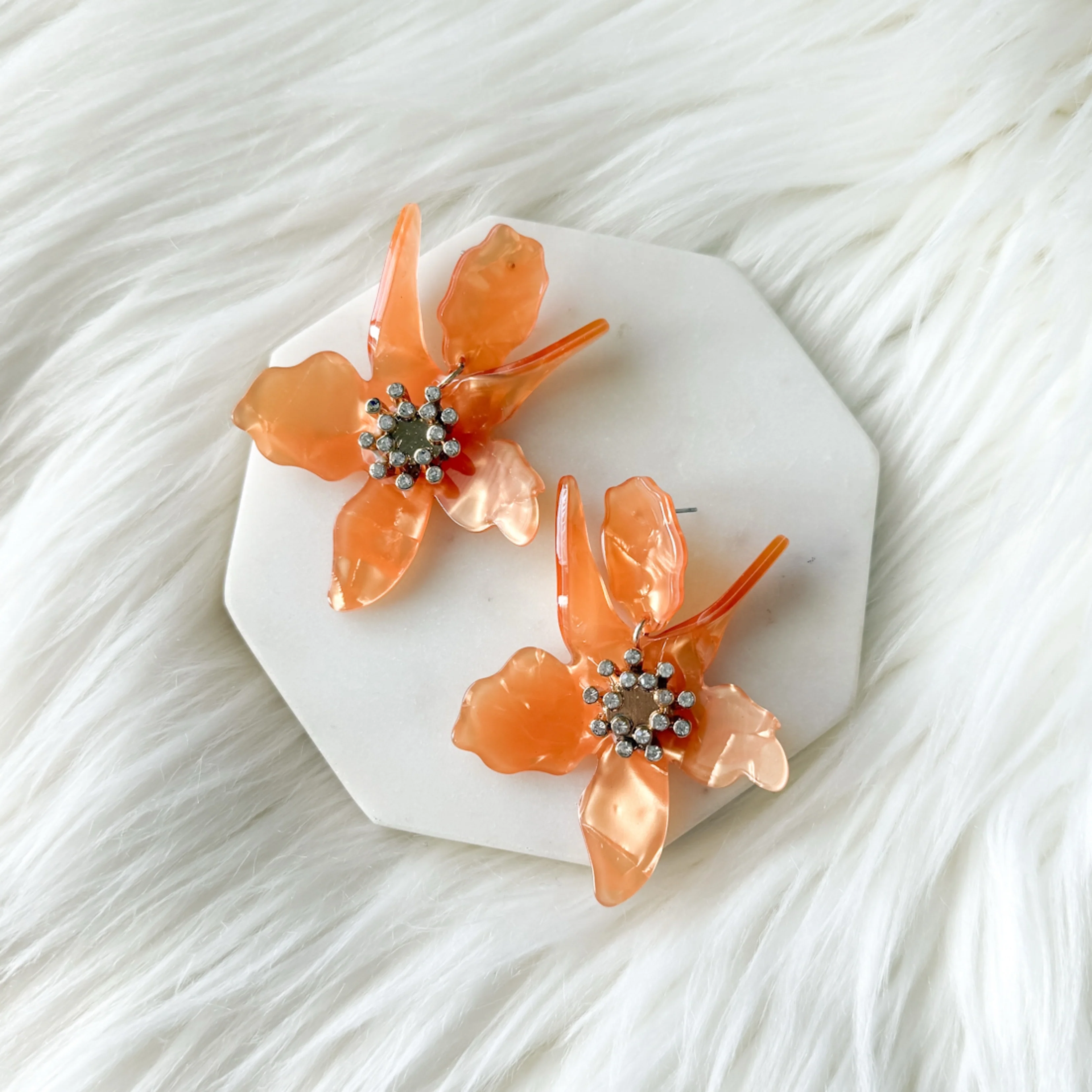 Rue Flower Earrings - 22 COLORS - LAST CHANCE! - Image 48