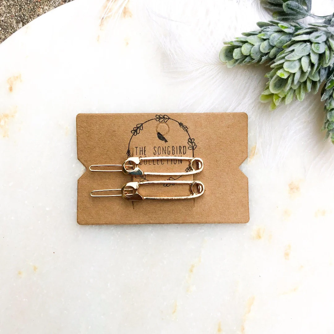 Safety Pin Hair Pin Set - Image 4