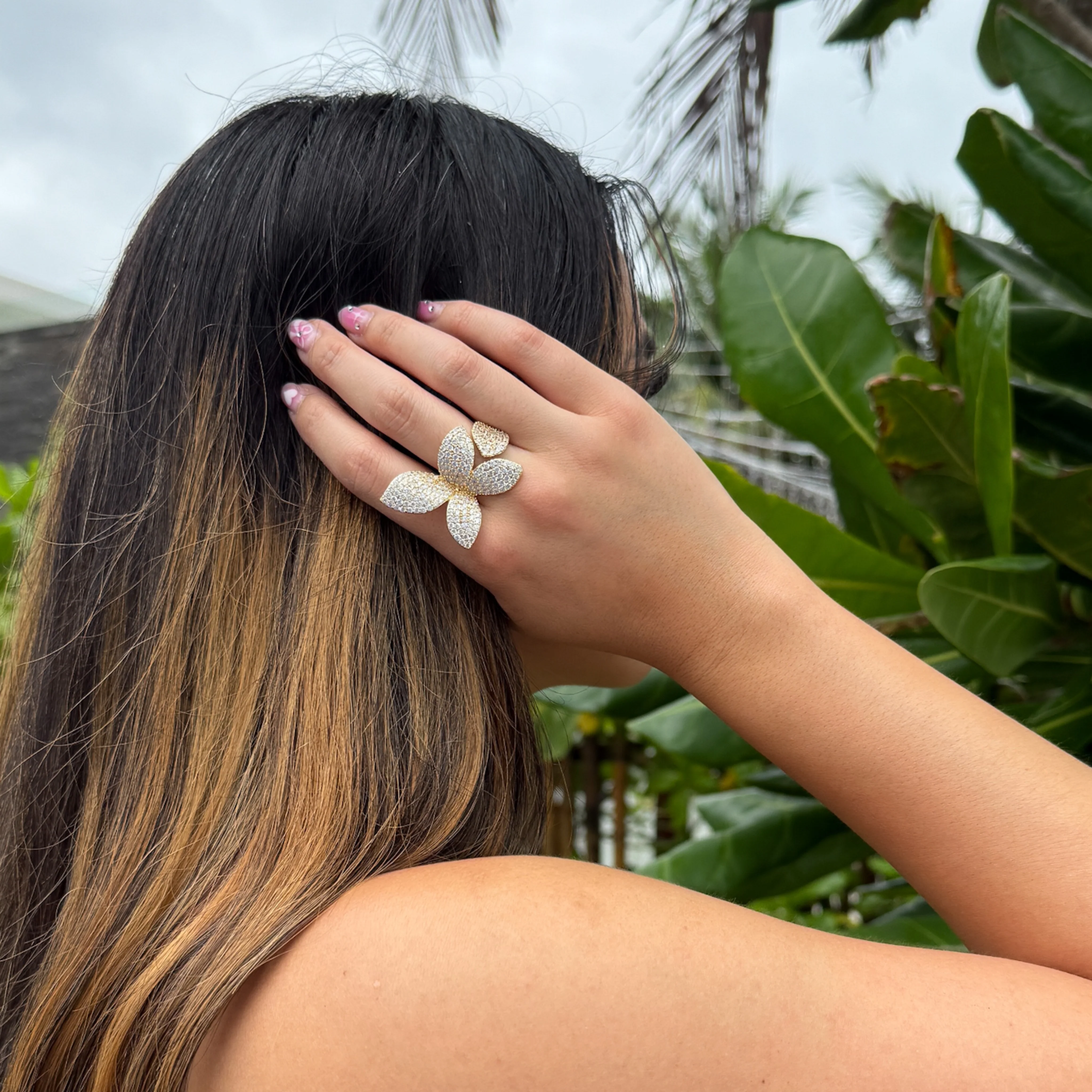 Seraphine Petals Statement Ring - Image 12