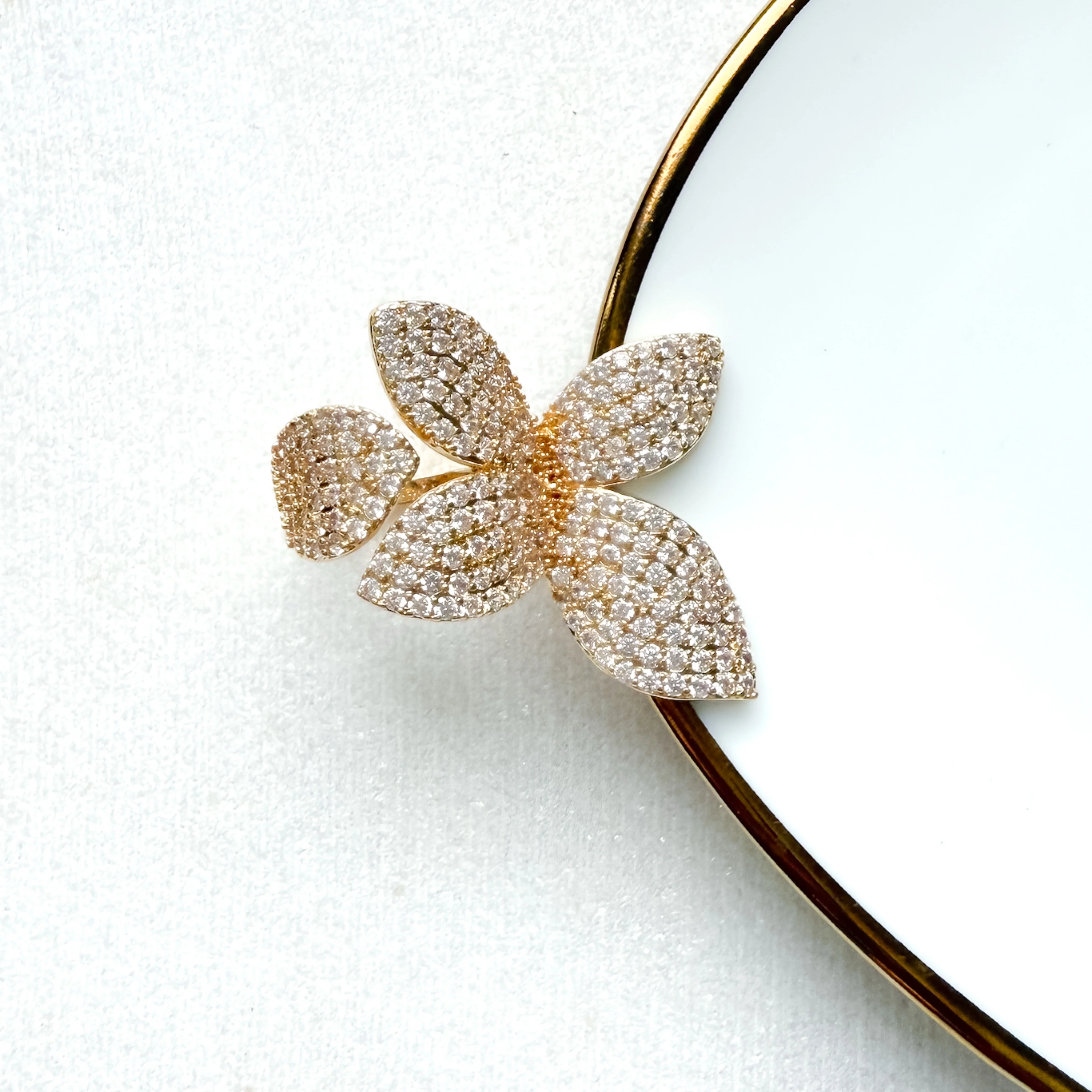 Seraphine Petals Statement Ring - Image 17