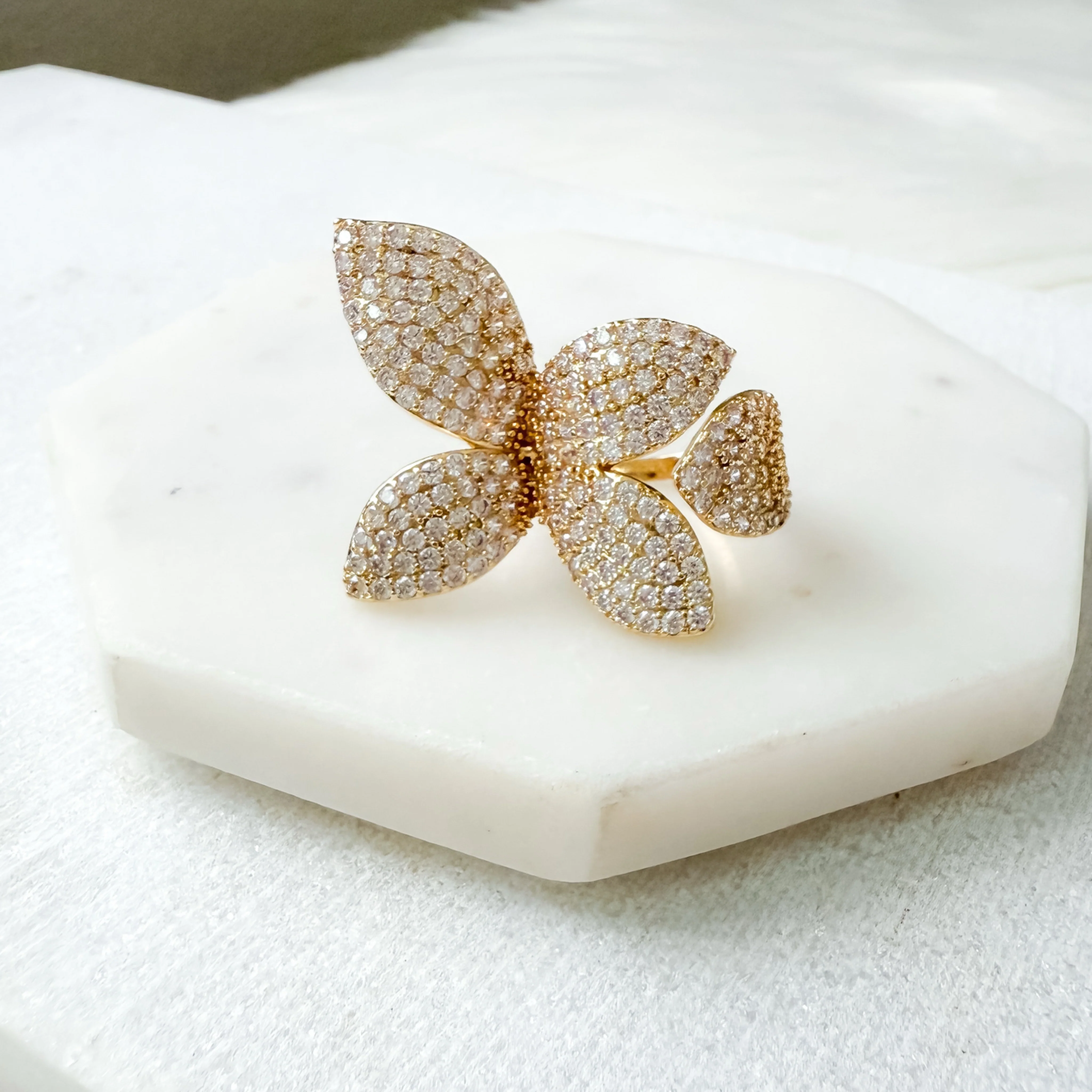 Seraphine Petals Statement Ring - Image 18