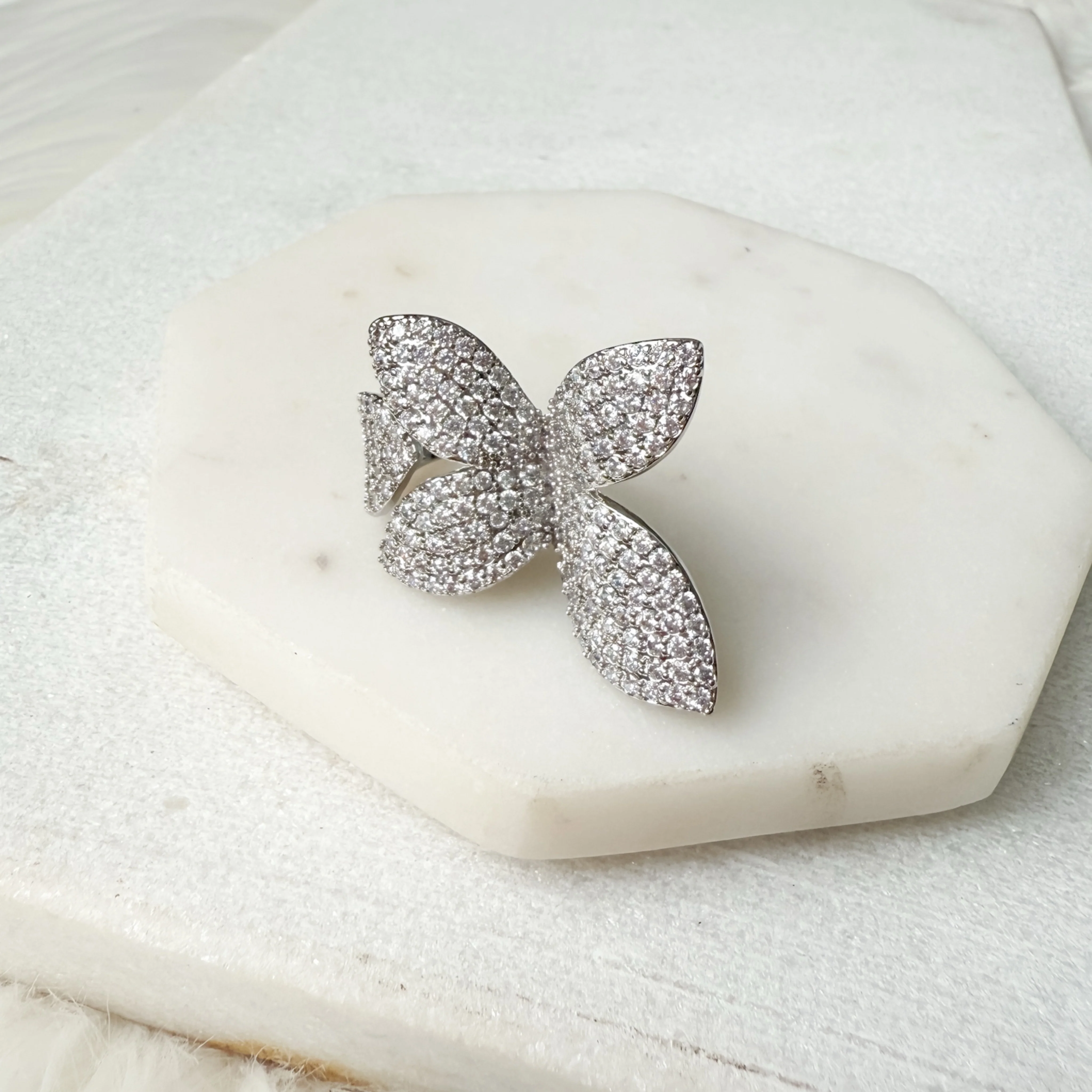Seraphine Petals Statement Ring - Image 19