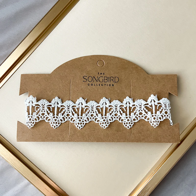 Snow White Lace Choker - LAST CHANCE! - Image 6