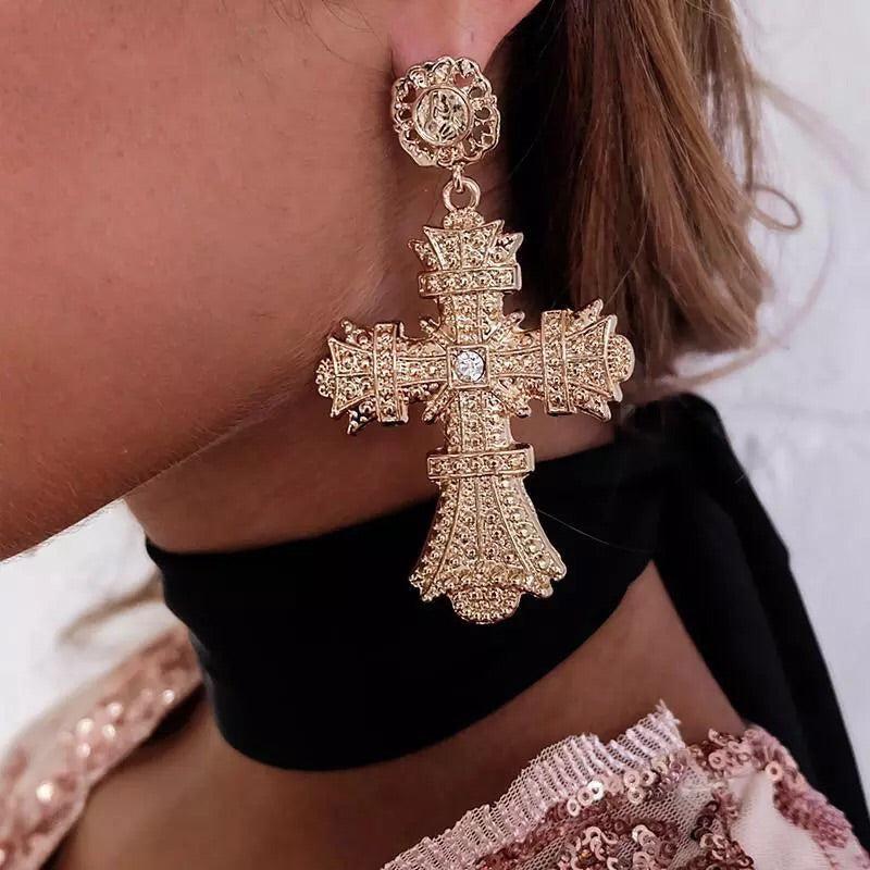 Sovereign Cross Earring Collection - 6 STYLES LAST CHANCE! - Image 10