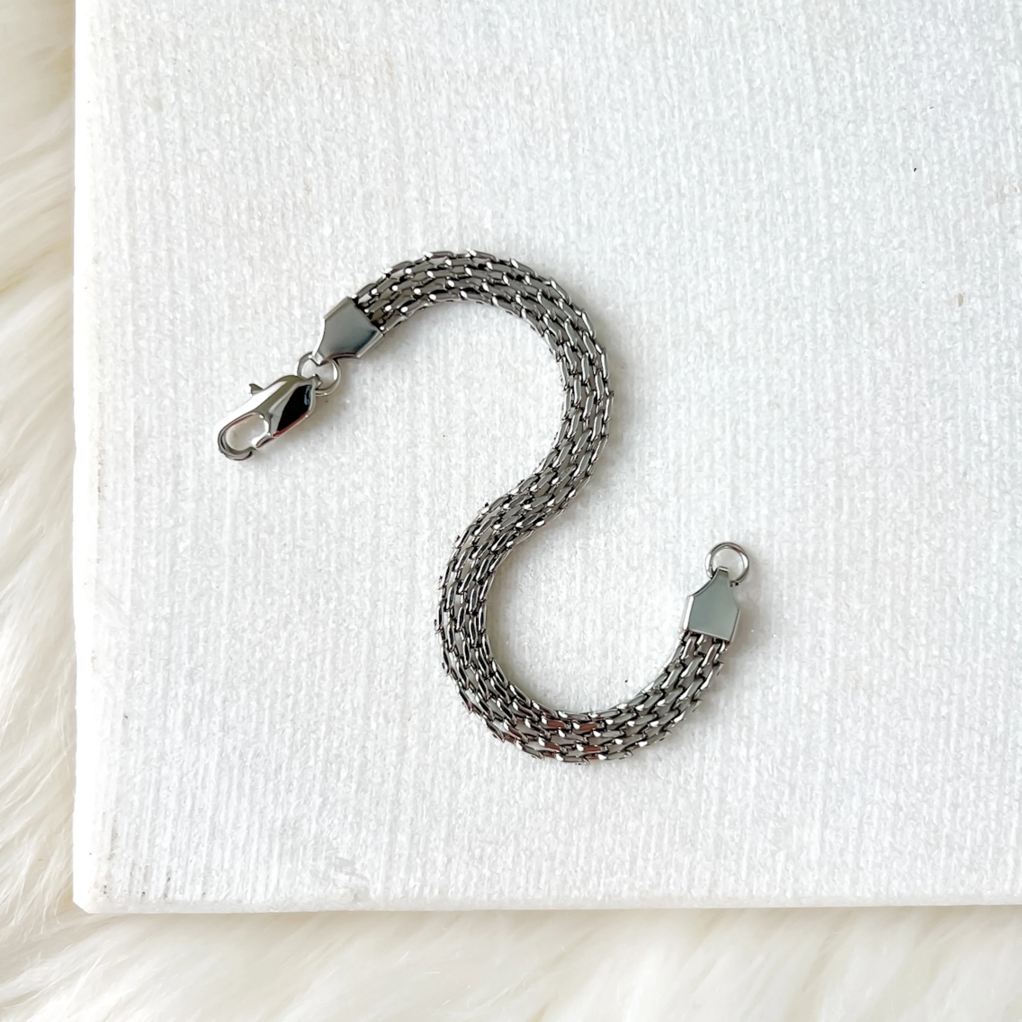 Stacked Stainless Chain Bracelets - 4 Styles LAST CHANCE! - Image 23