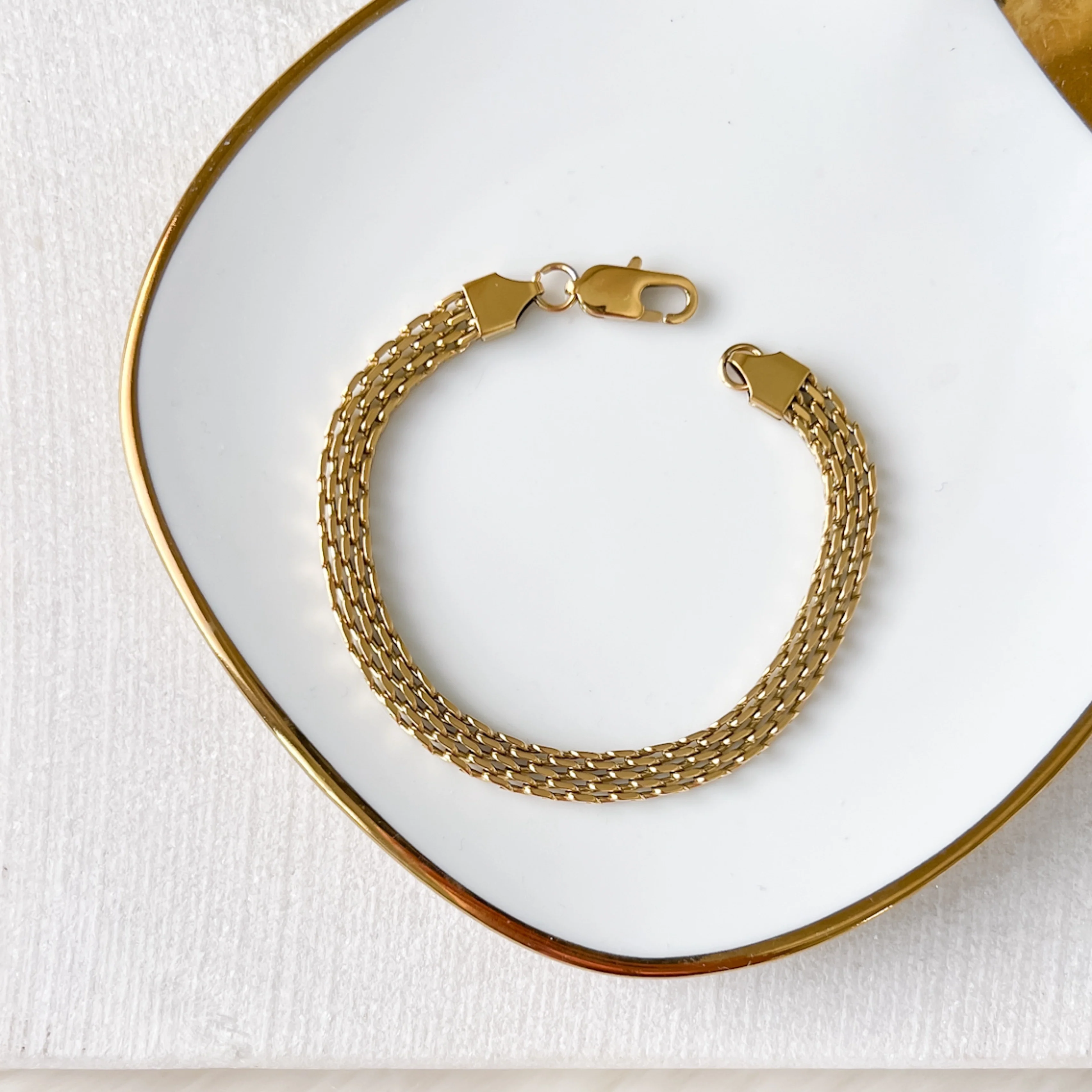 Stacked Stainless Chain Bracelets - 4 Styles LAST CHANCE! - Image 27