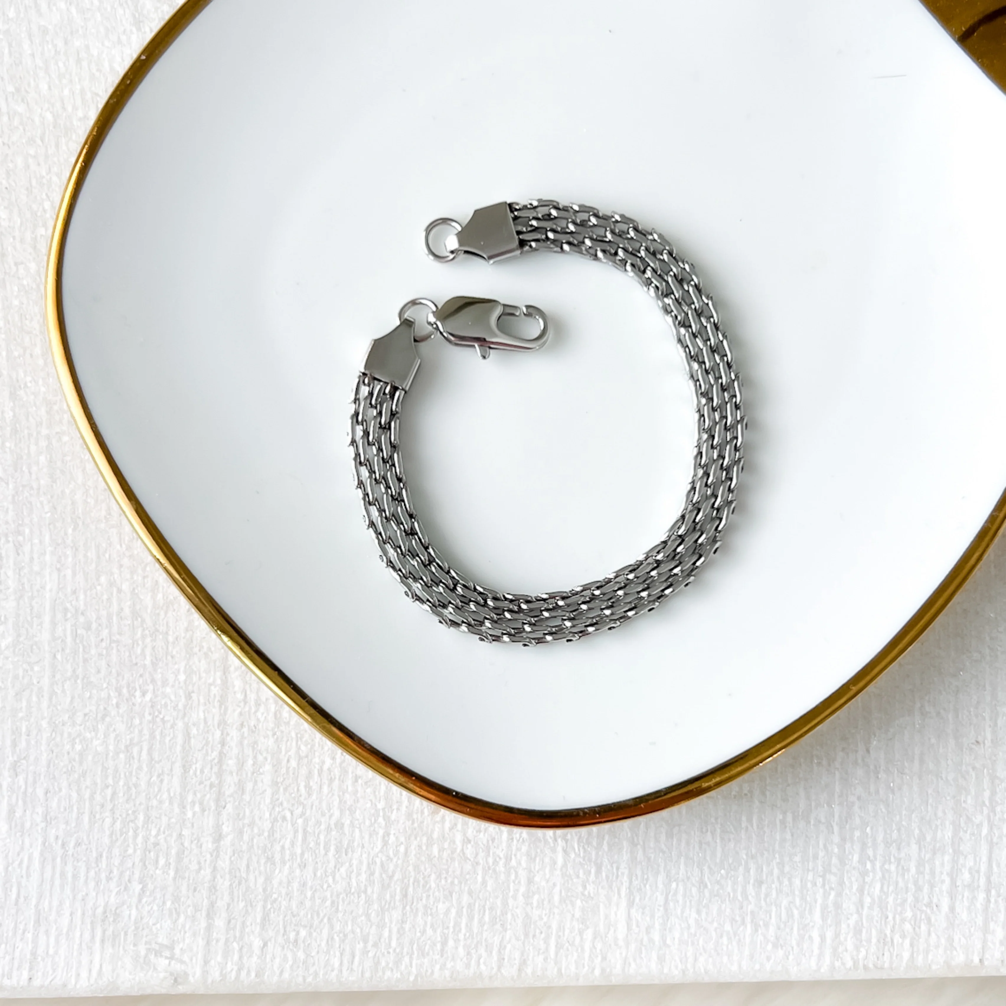 Stacked Stainless Chain Bracelets - 4 Styles LAST CHANCE! - Image 28