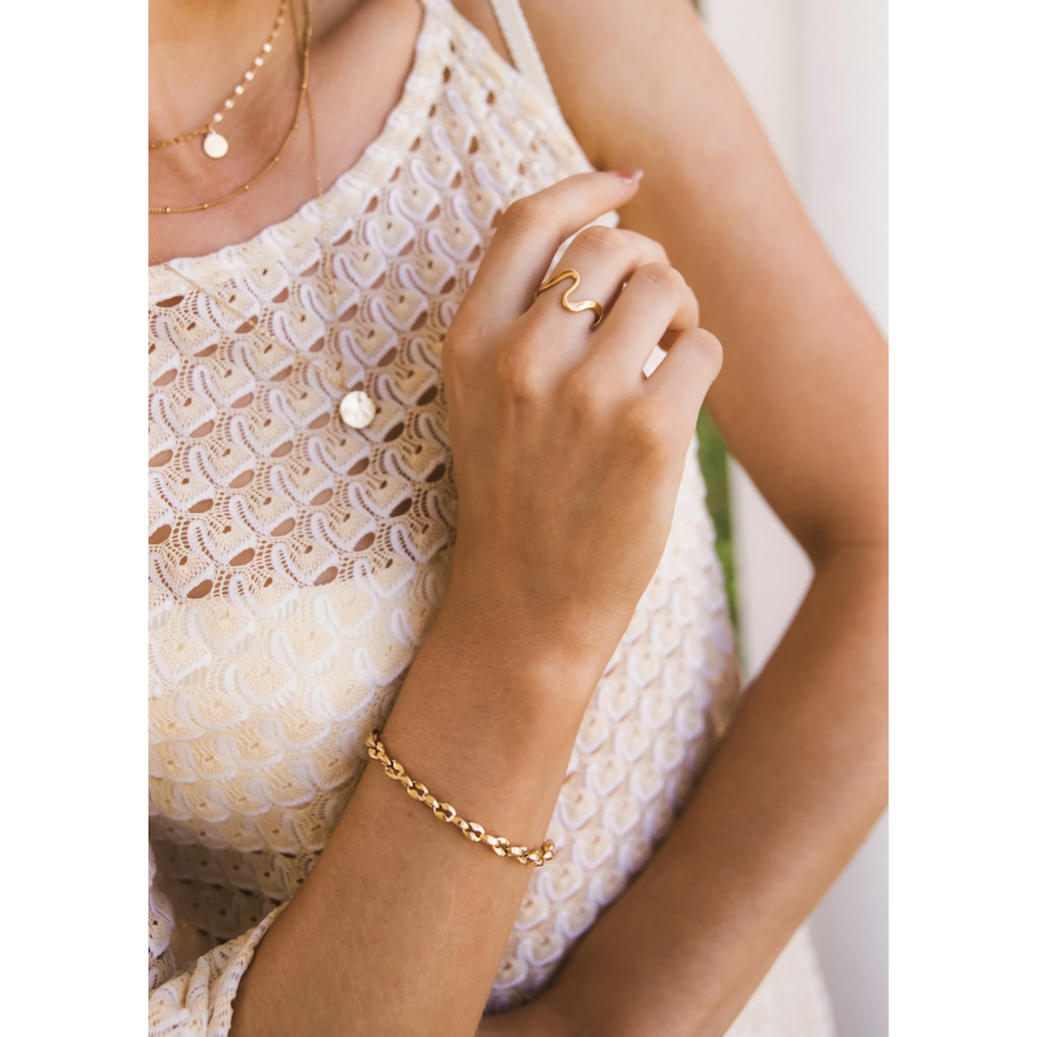 Stacked Stainless Chain Bracelets - 4 Styles LAST CHANCE! - Image 4