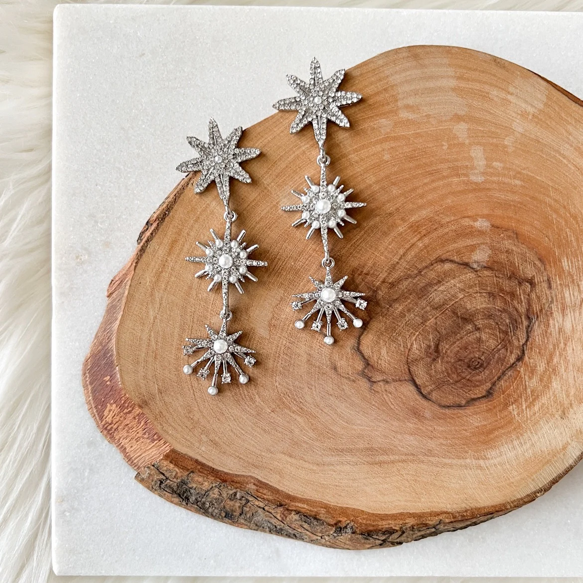 Starlight a Trois Earrings - LAST CHANCE - Image 11