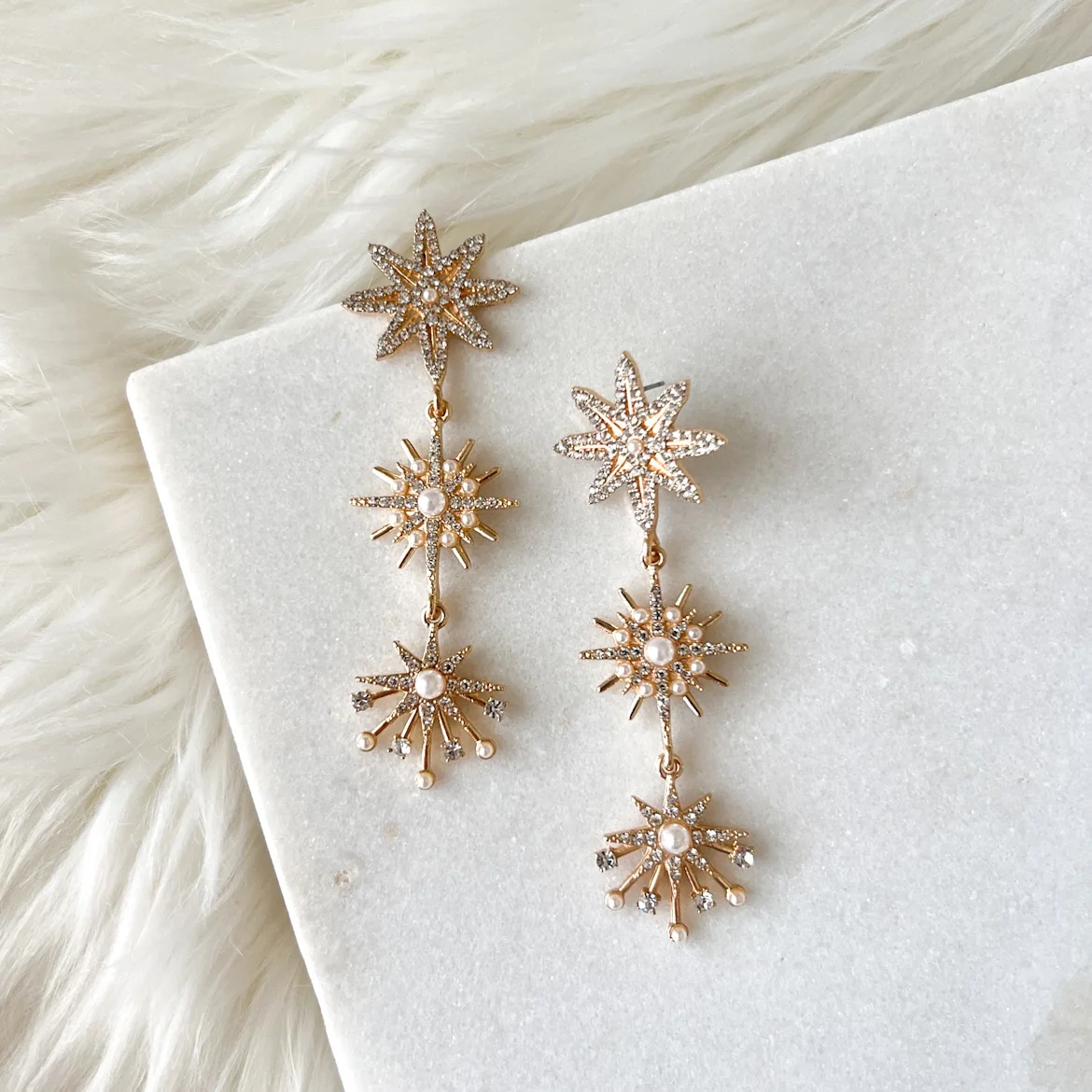 Starlight a Trois Earrings - LAST CHANCE - Image 14