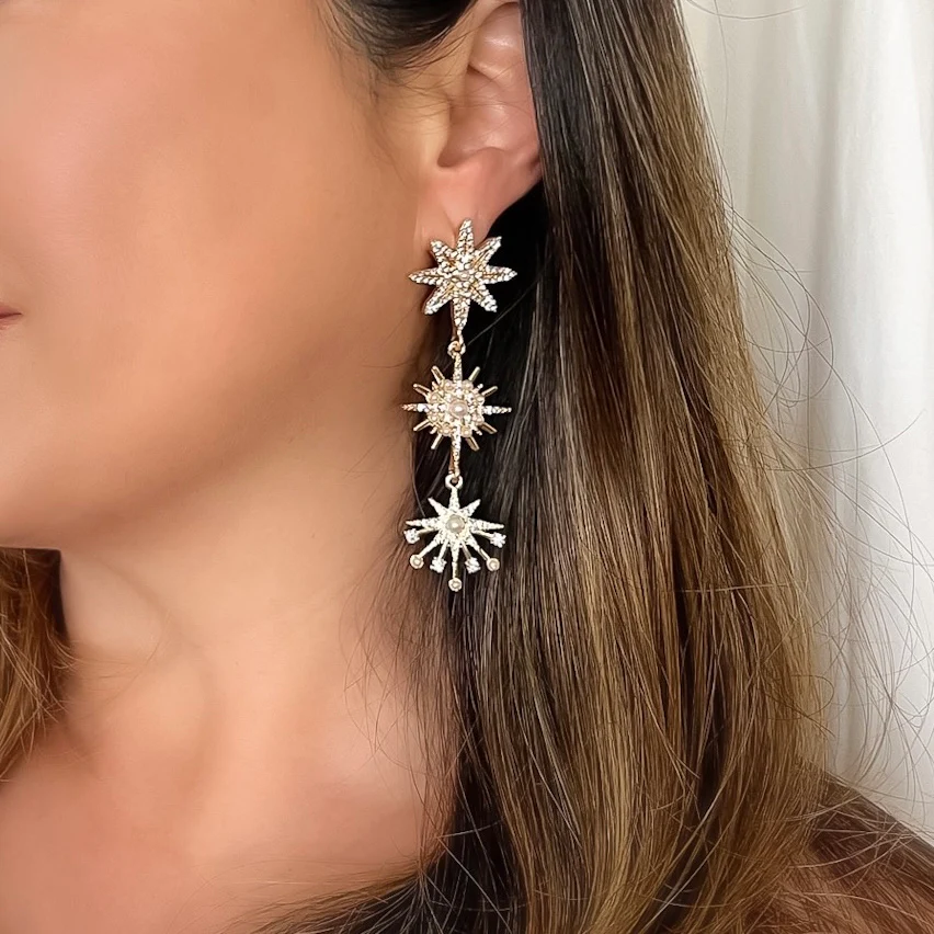 Starlight a Trois Earrings - LAST CHANCE - Image 18
