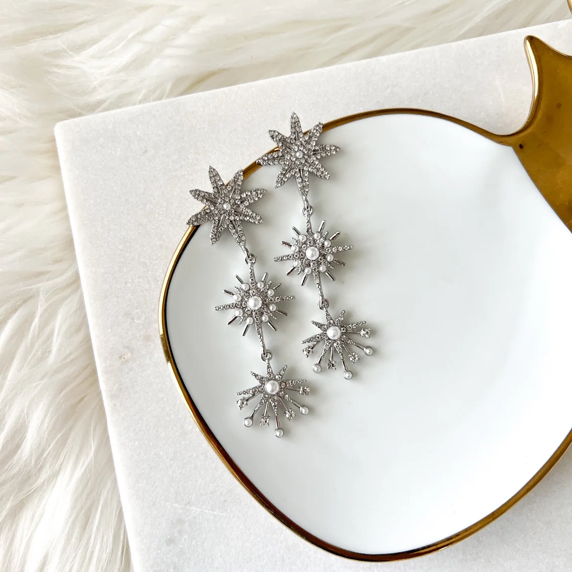 Starlight a Trois Earrings - LAST CHANCE - Image 5