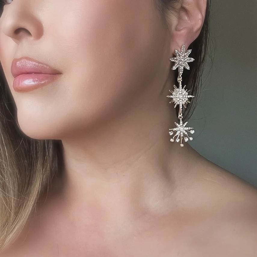 Starlight a Trois Earrings - LAST CHANCE - Image 8