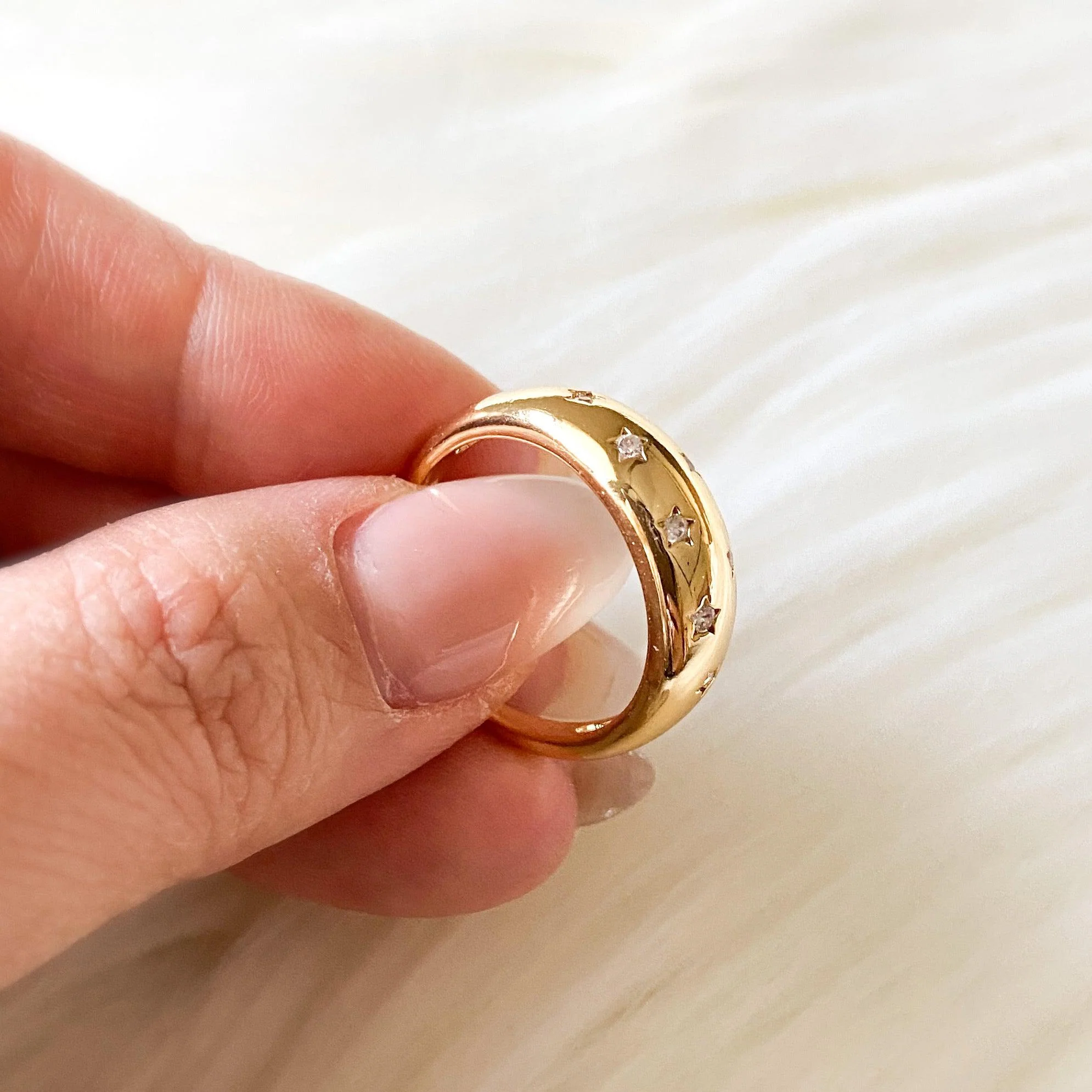 Starshine Chunky Dome Ring - LAST CHANCE! - Image 5
