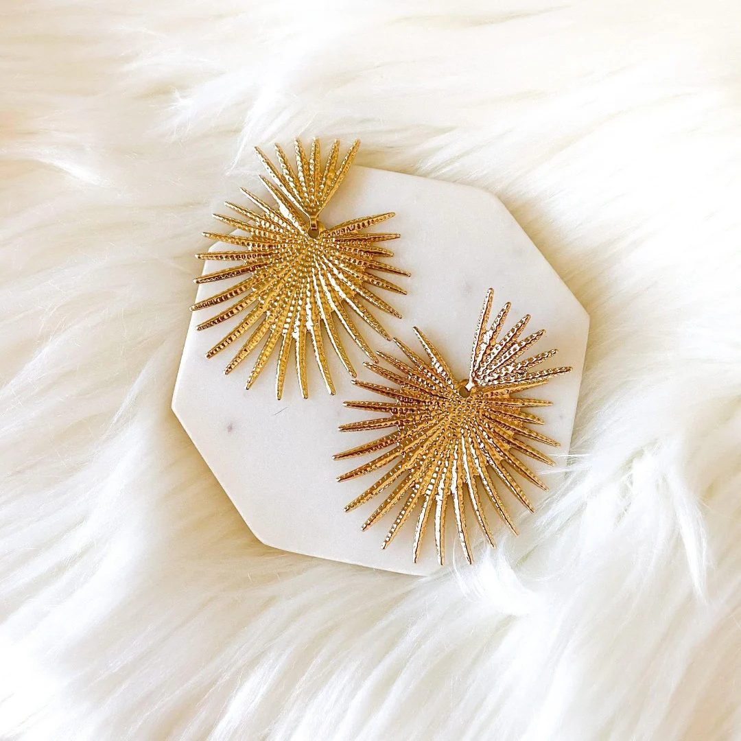 Sunburst Statement Earrings - LAST CHANCE! - Image 16
