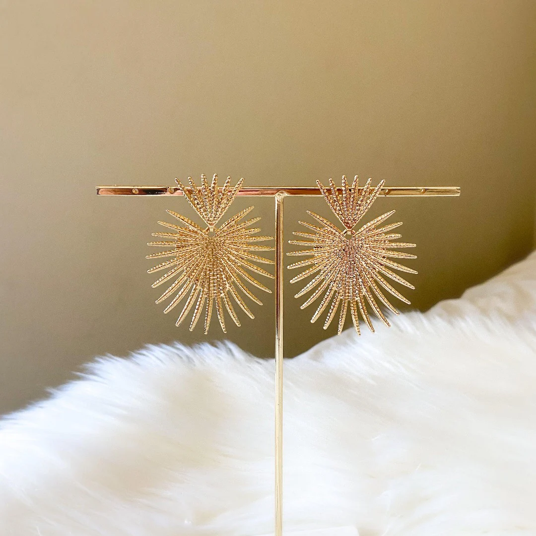 Sunburst Statement Earrings - LAST CHANCE! - Image 18