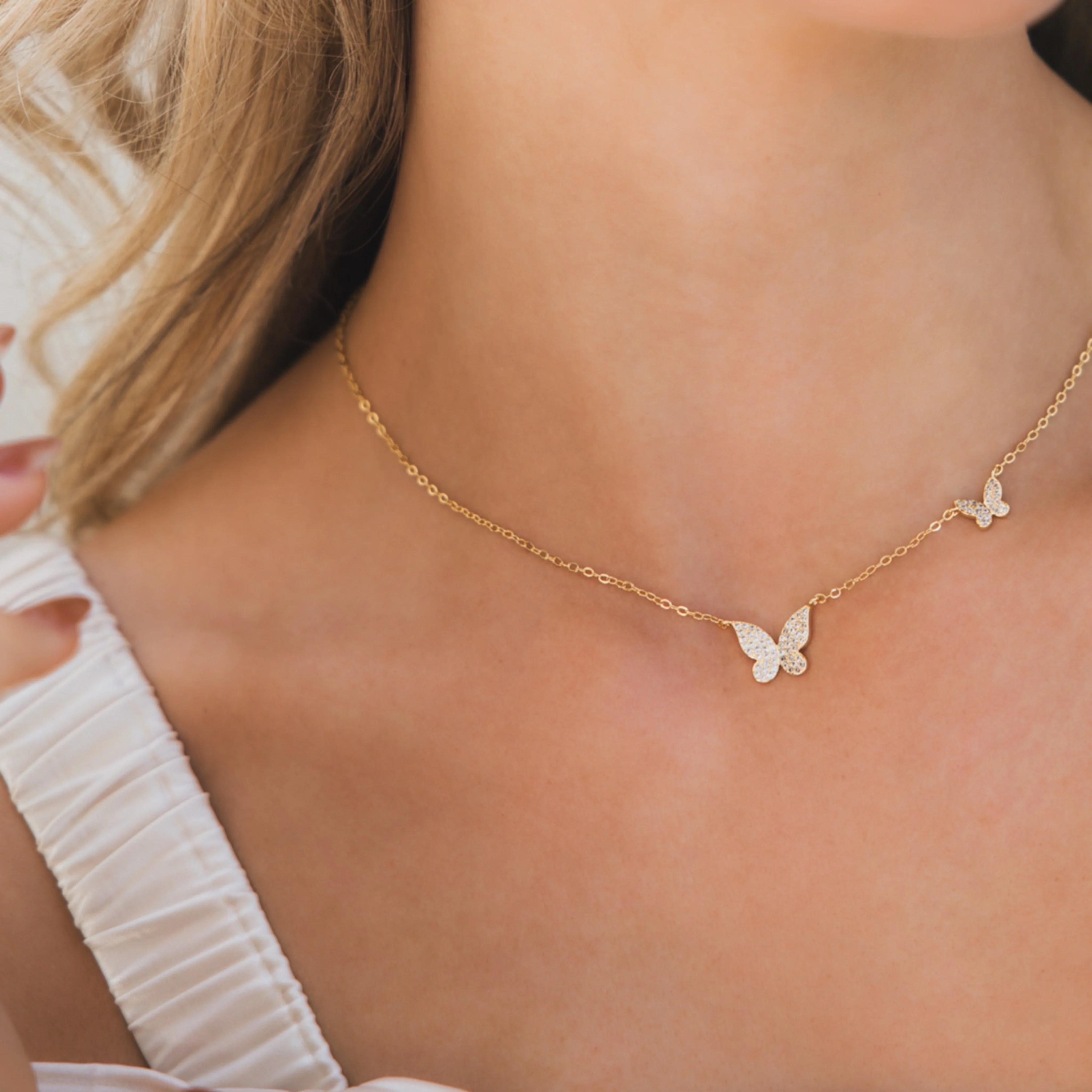 Sweet Butterflies Necklace - Image 5