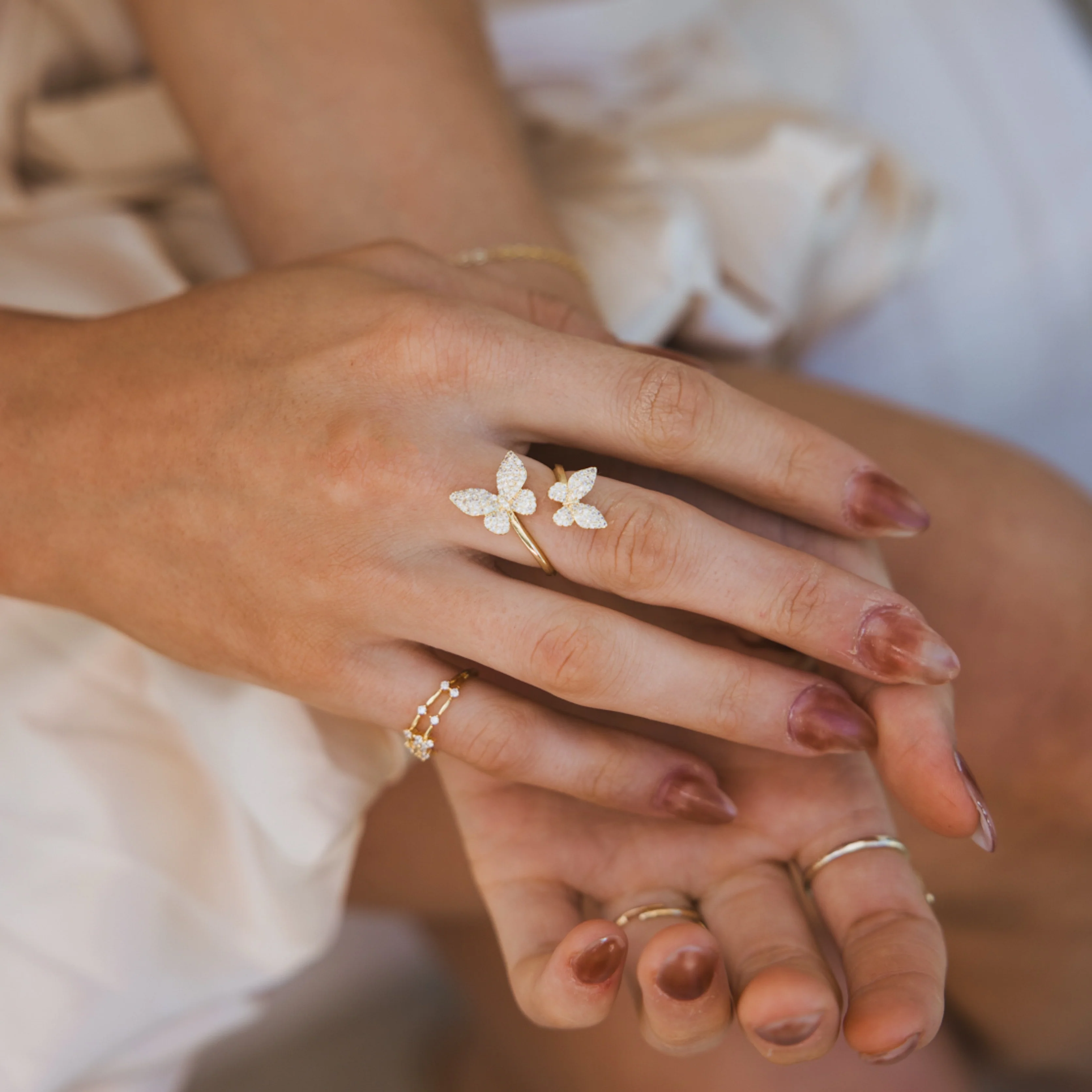 Sweet Butterflies Ring - Image 3