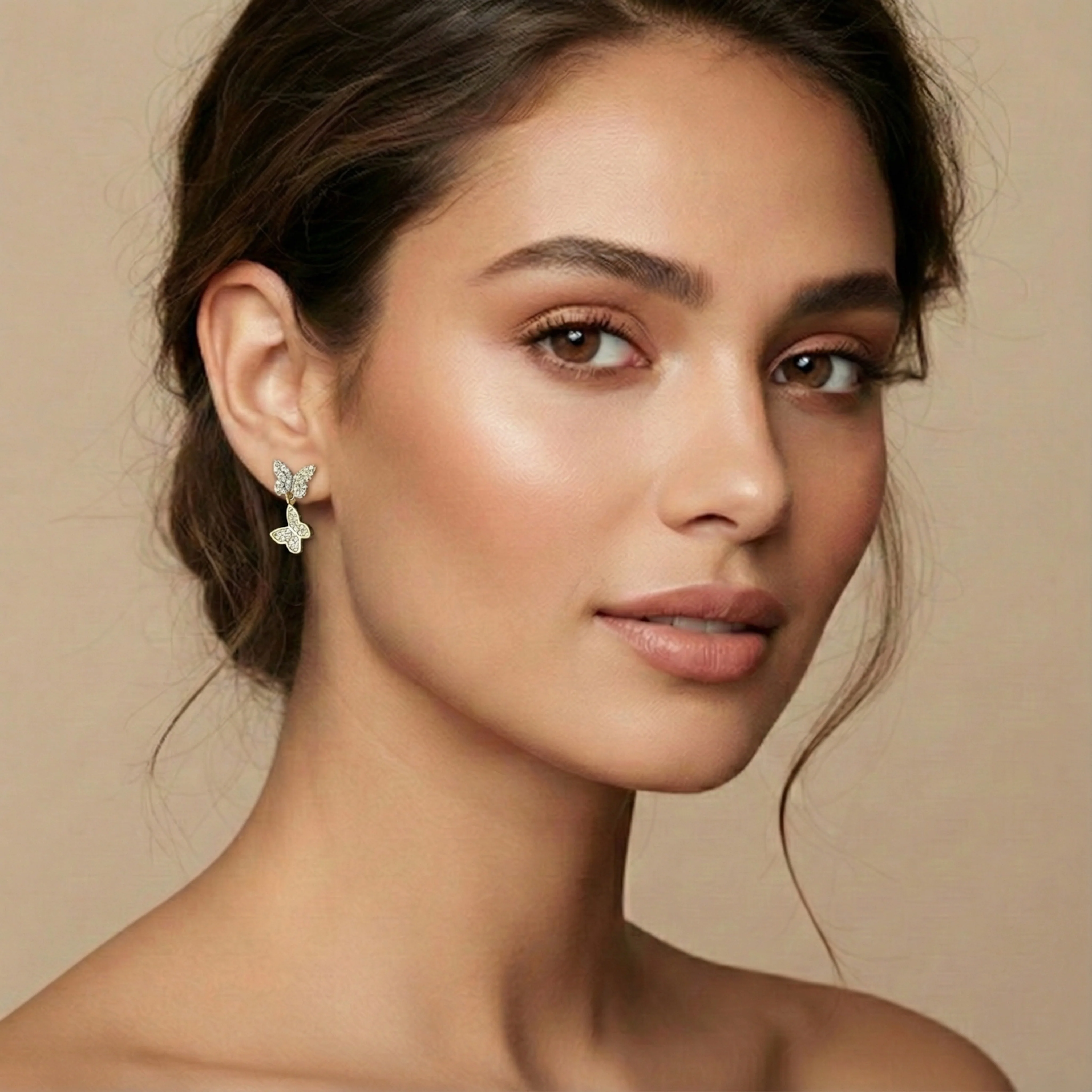 Sweet Butterfly Earrings - Image 3