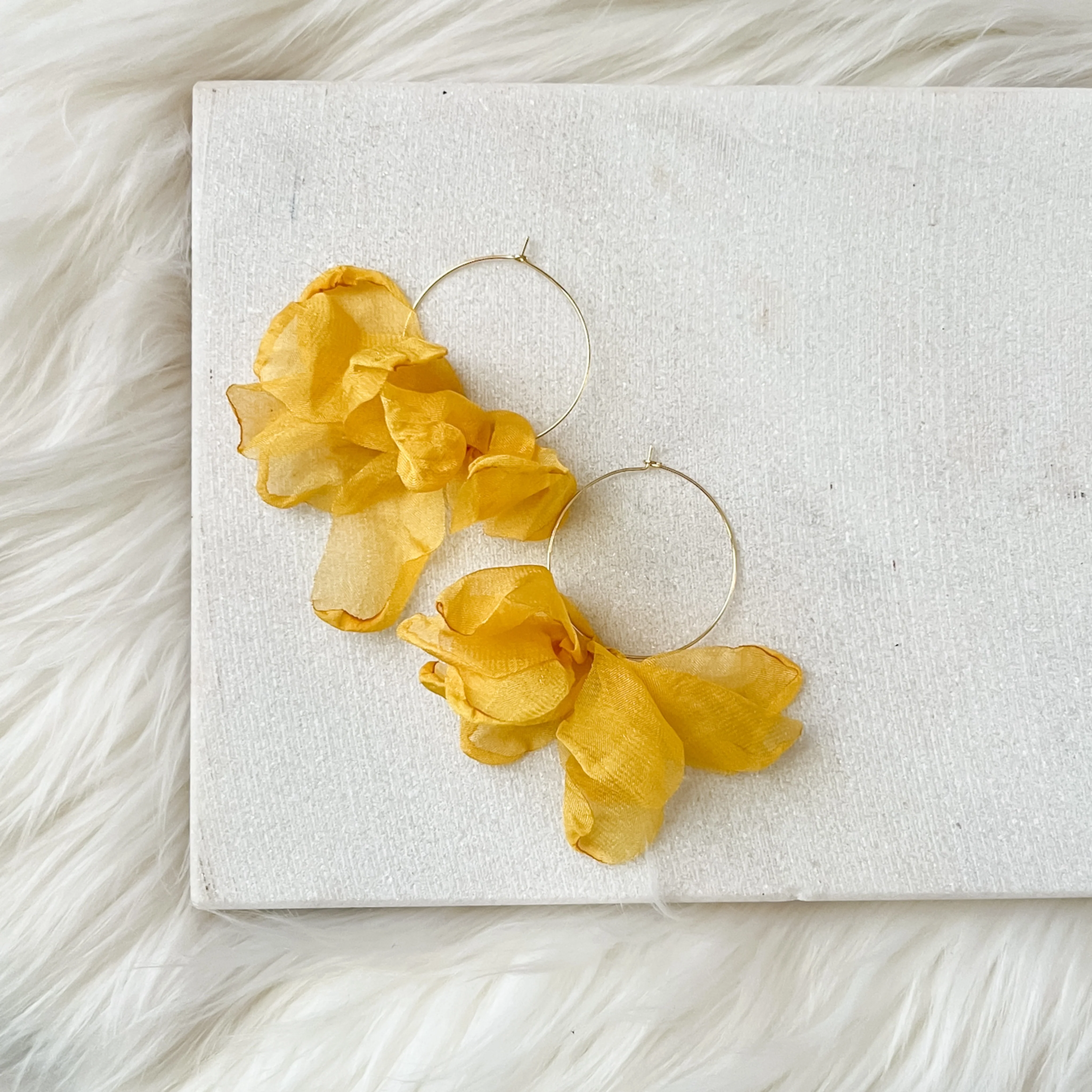 Sweet Romance Chiffon Earrings - 6 Colors! - Image 10