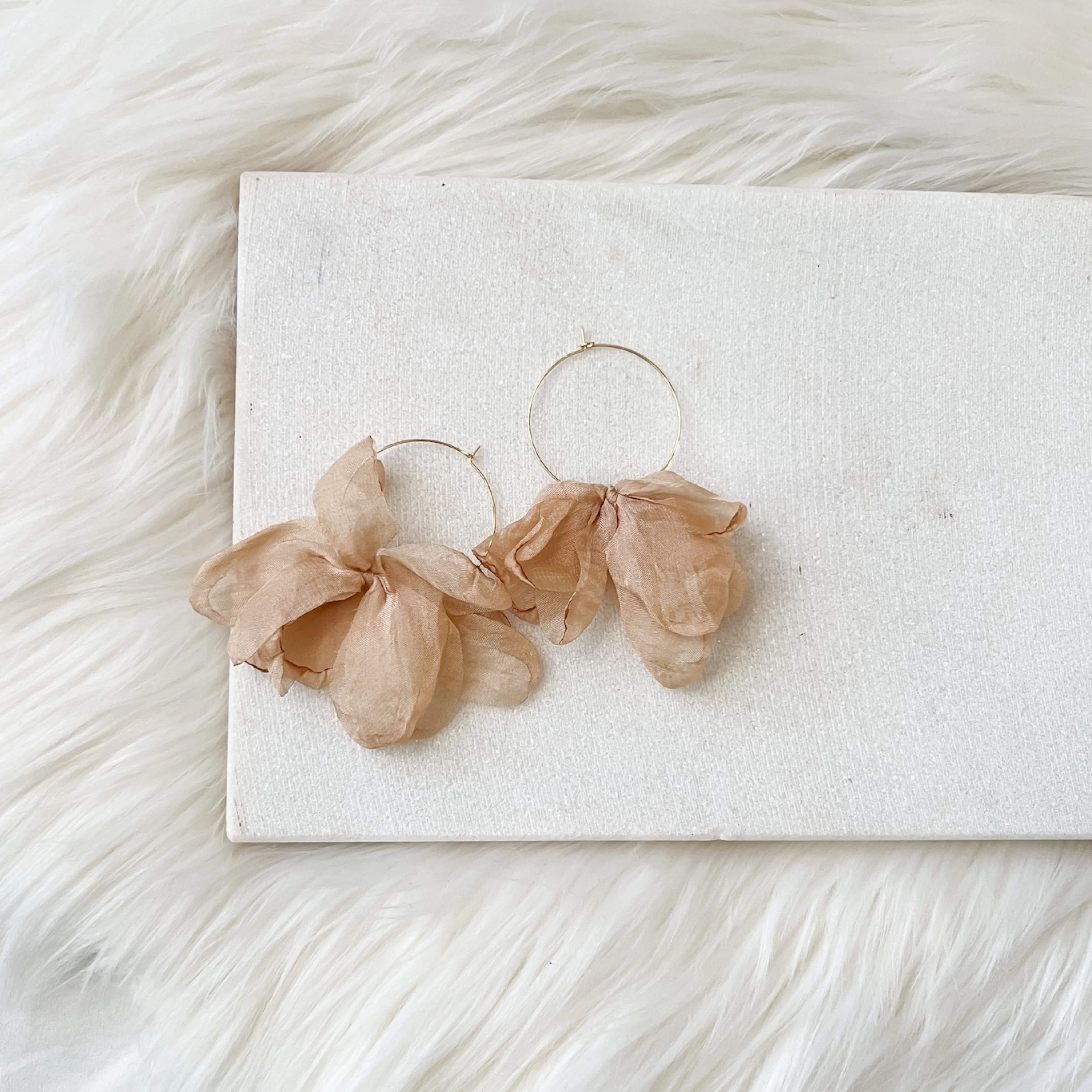 Sweet Romance Chiffon Earrings - 6 Colors! - Image 12
