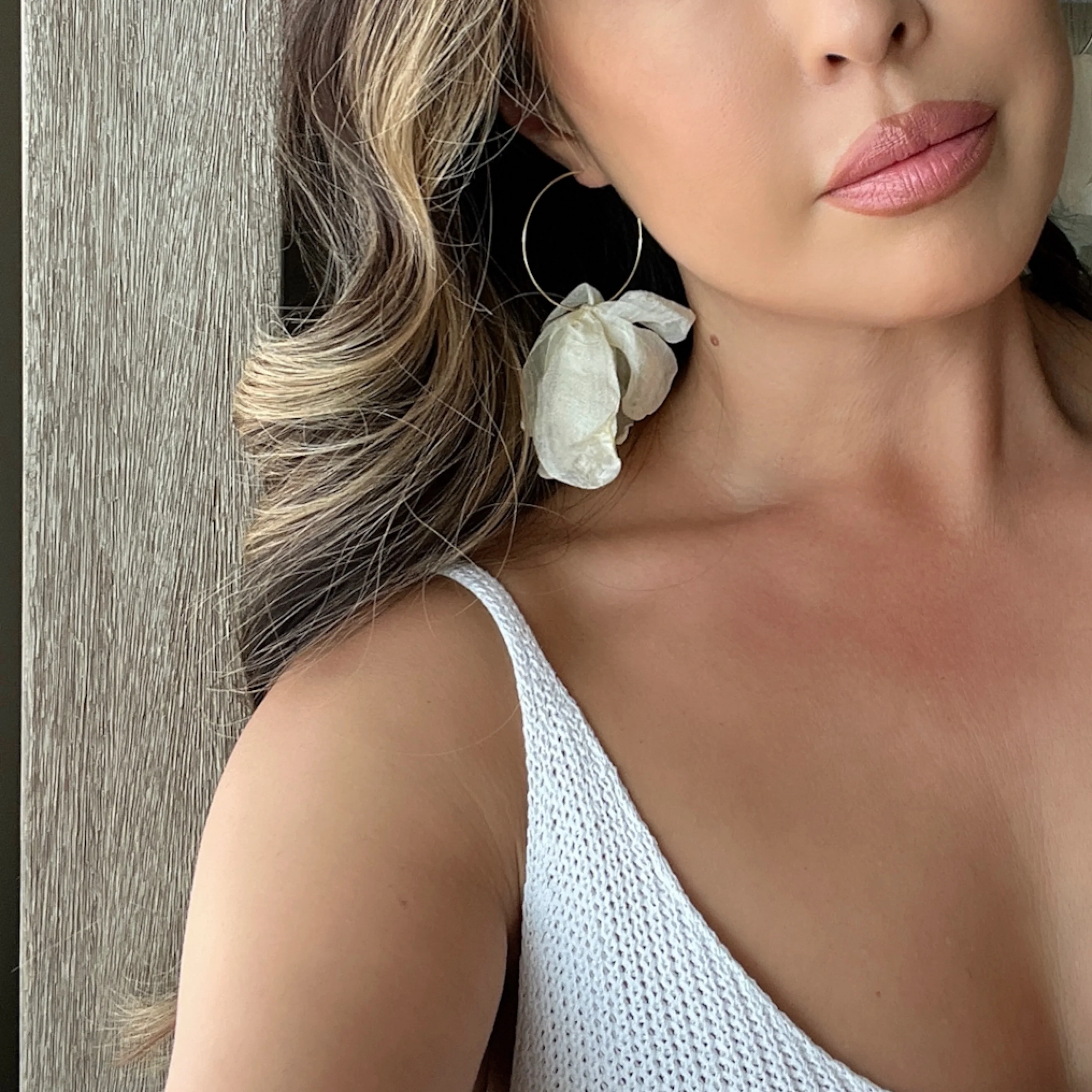 Sweet Romance Chiffon Earrings - 6 Colors! - Image 17