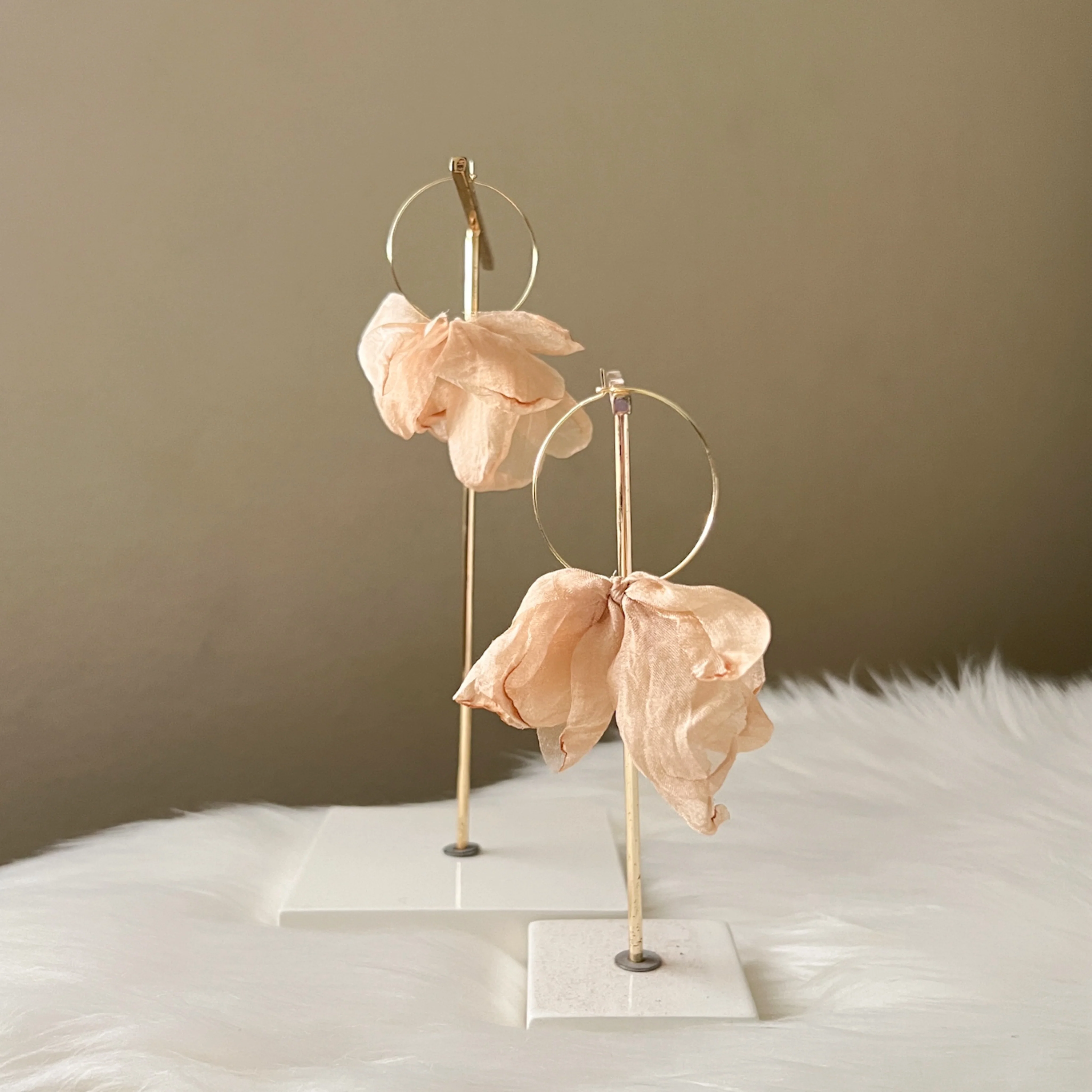 Sweet Romance Chiffon Earrings - 6 Colors! - Image 26