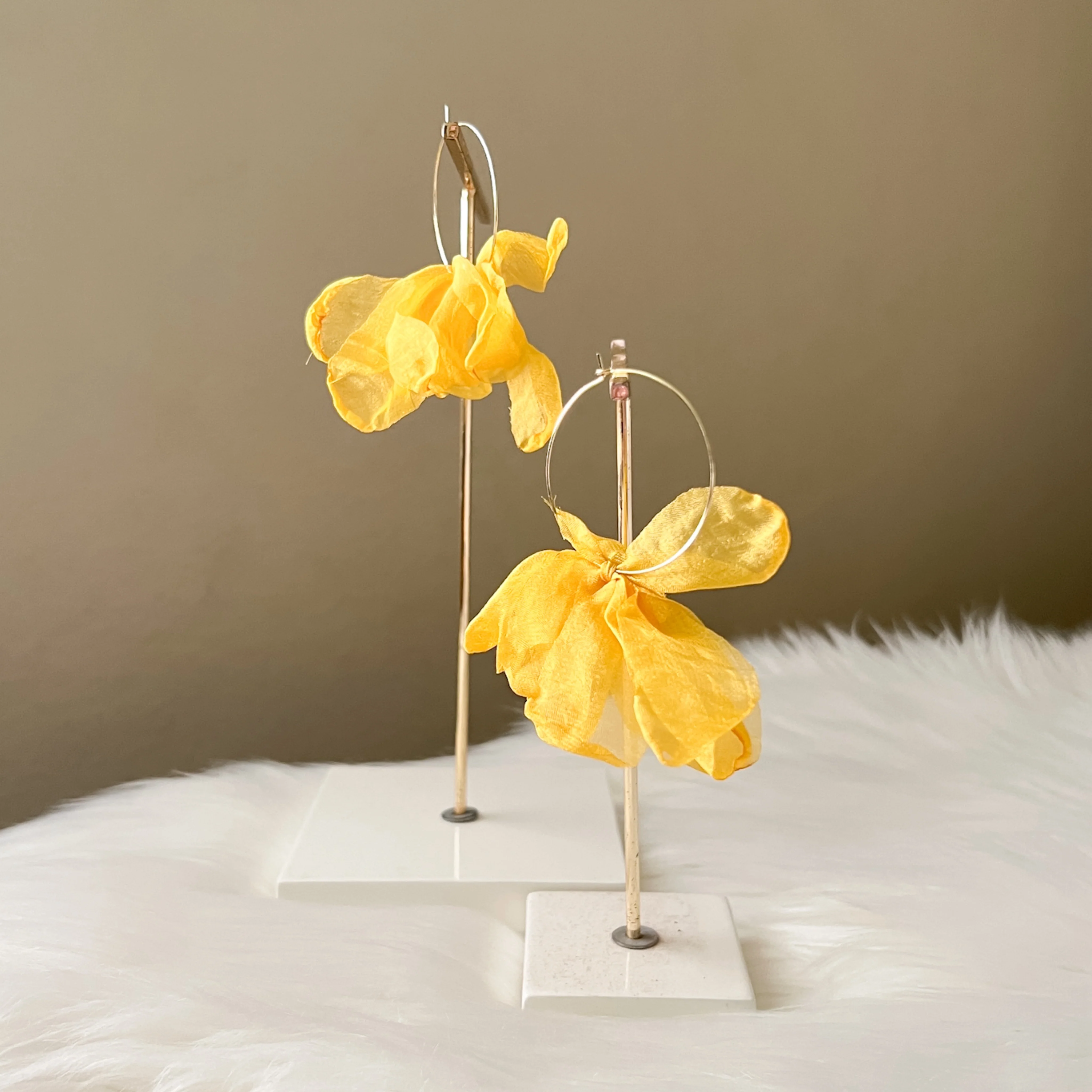 Sweet Romance Chiffon Earrings - 6 Colors! - Image 29