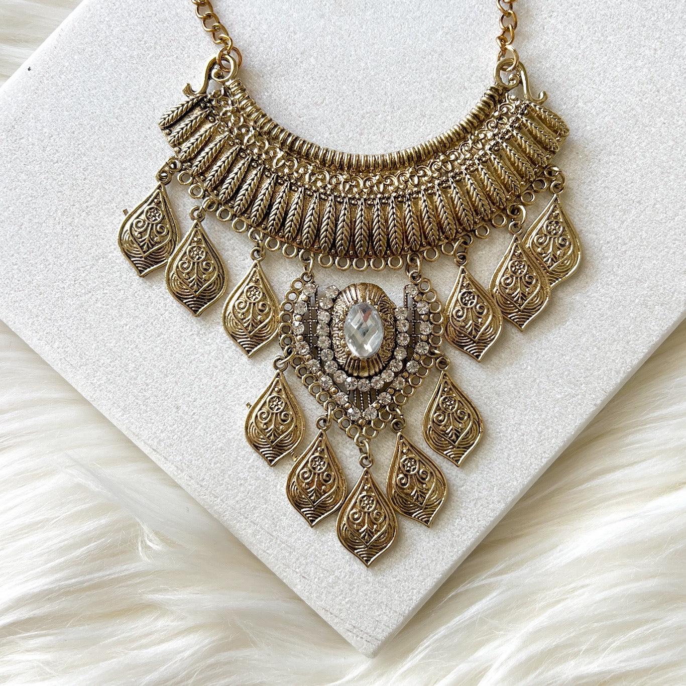 Talia Boho Statement Necklace - LAST CHANCE! - Image 16